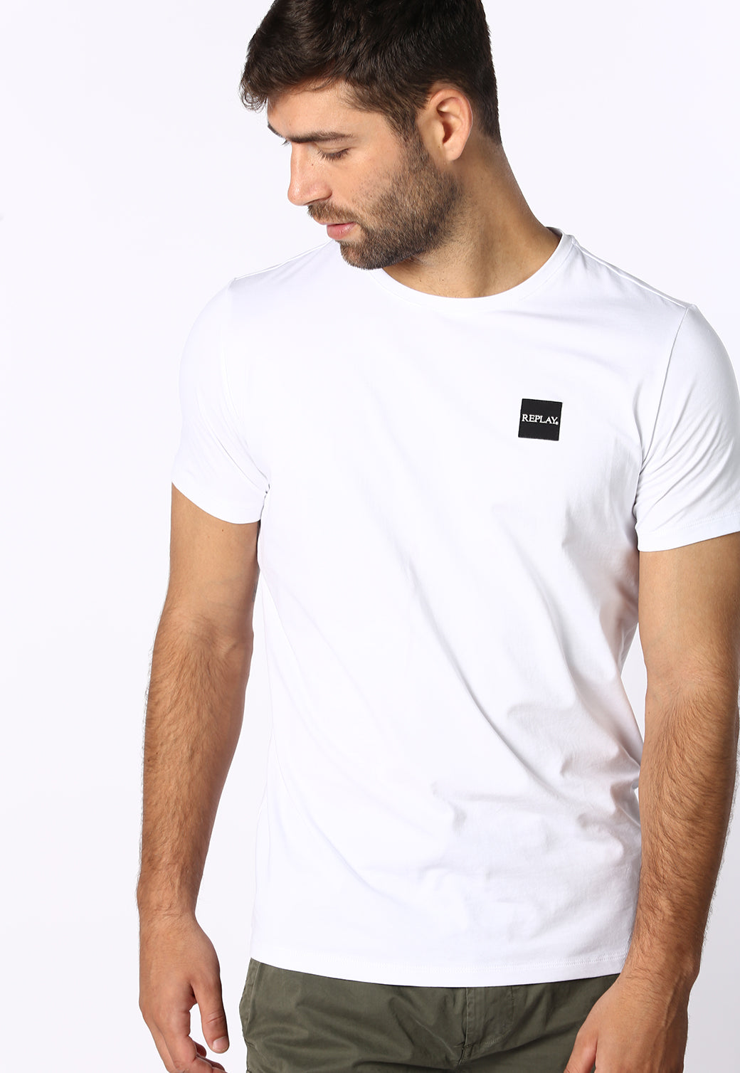 טי שירט בייסיק מפתח עגול גברים