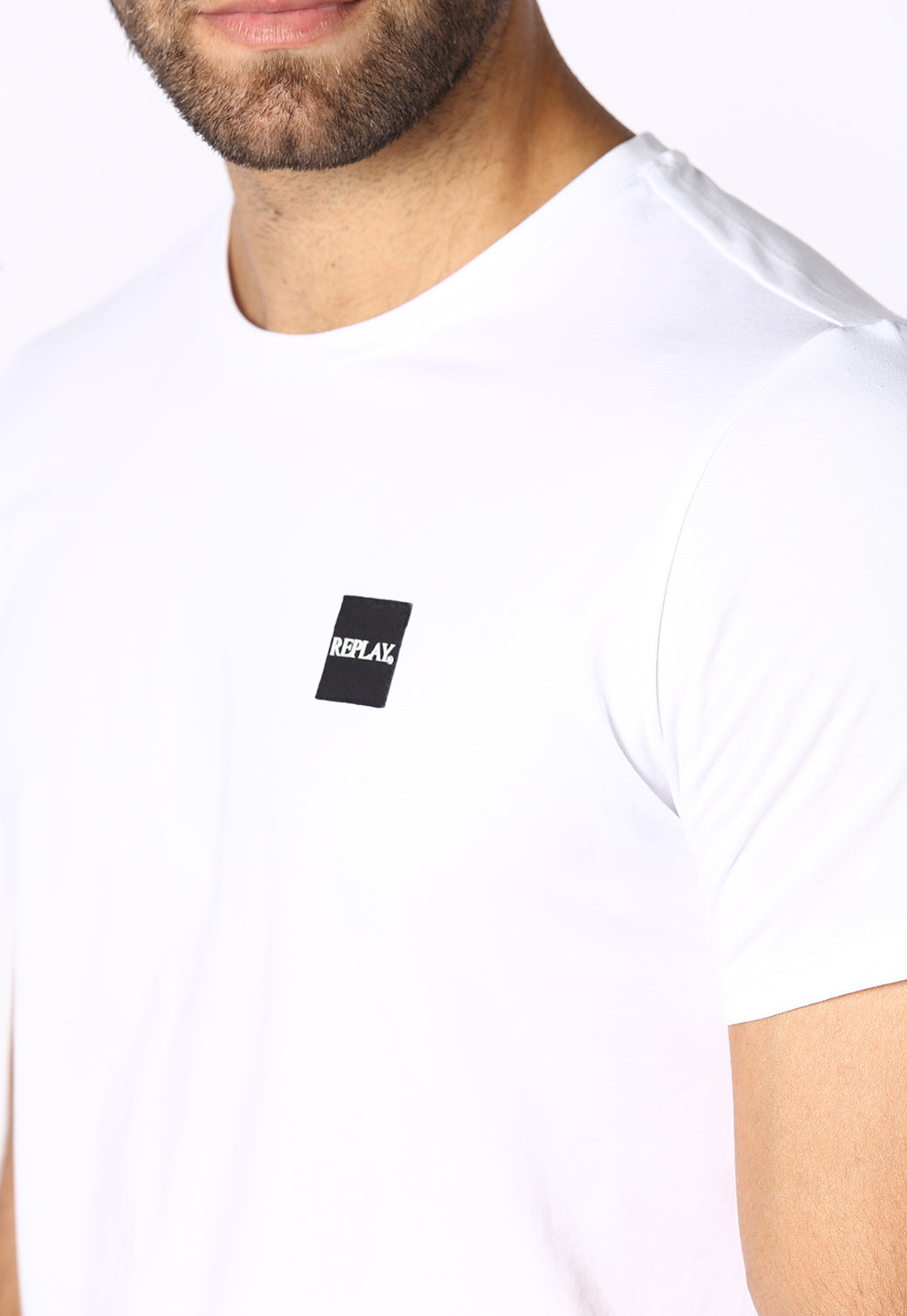 טי שירט בייסיק מפתח עגול גברים