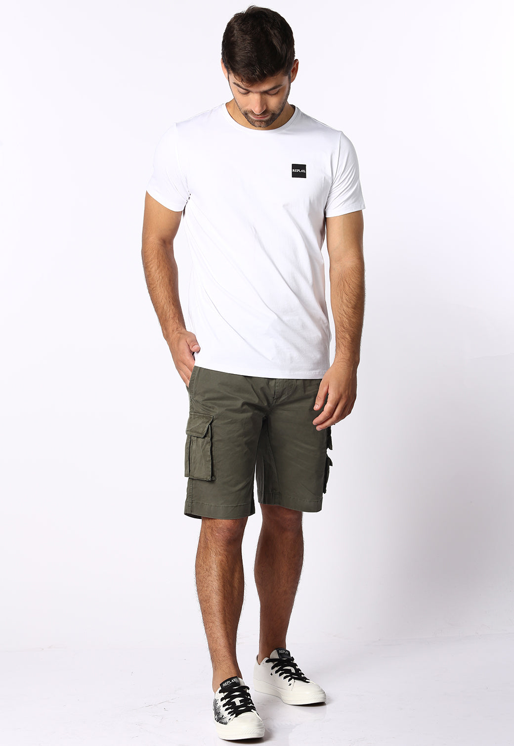 טי שירט בייסיק מפתח עגול גברים