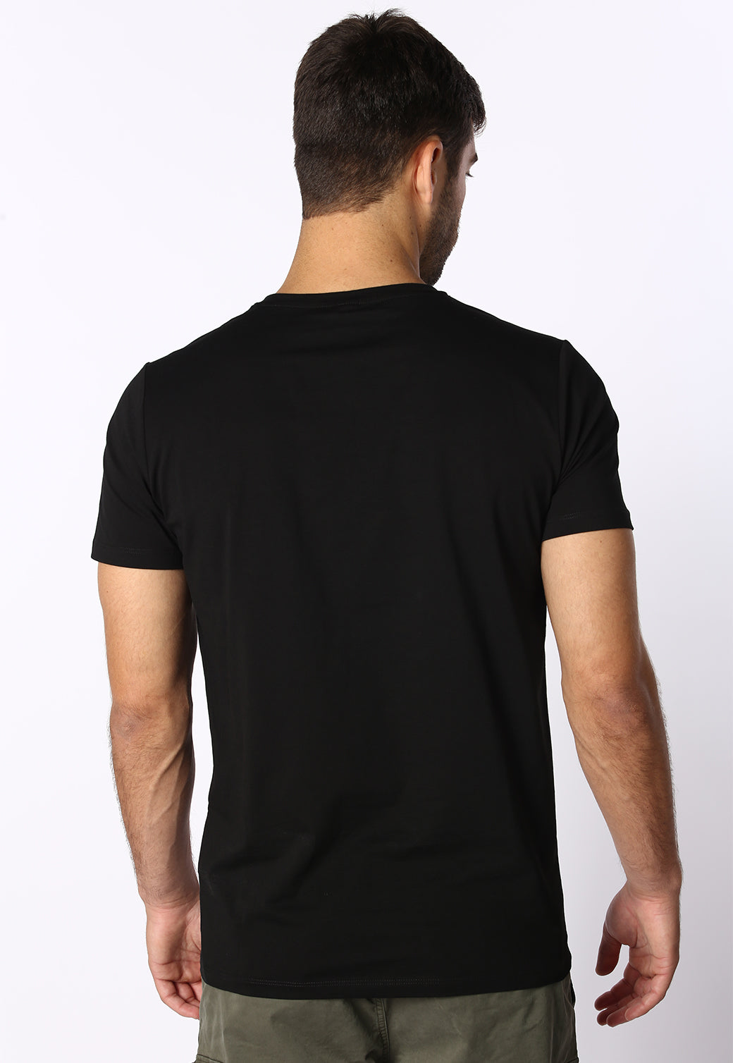 טי שירט בייסיק מפתח עגול גברים