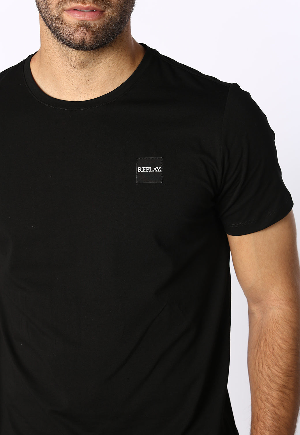 טי שירט בייסיק מפתח עגול גברים