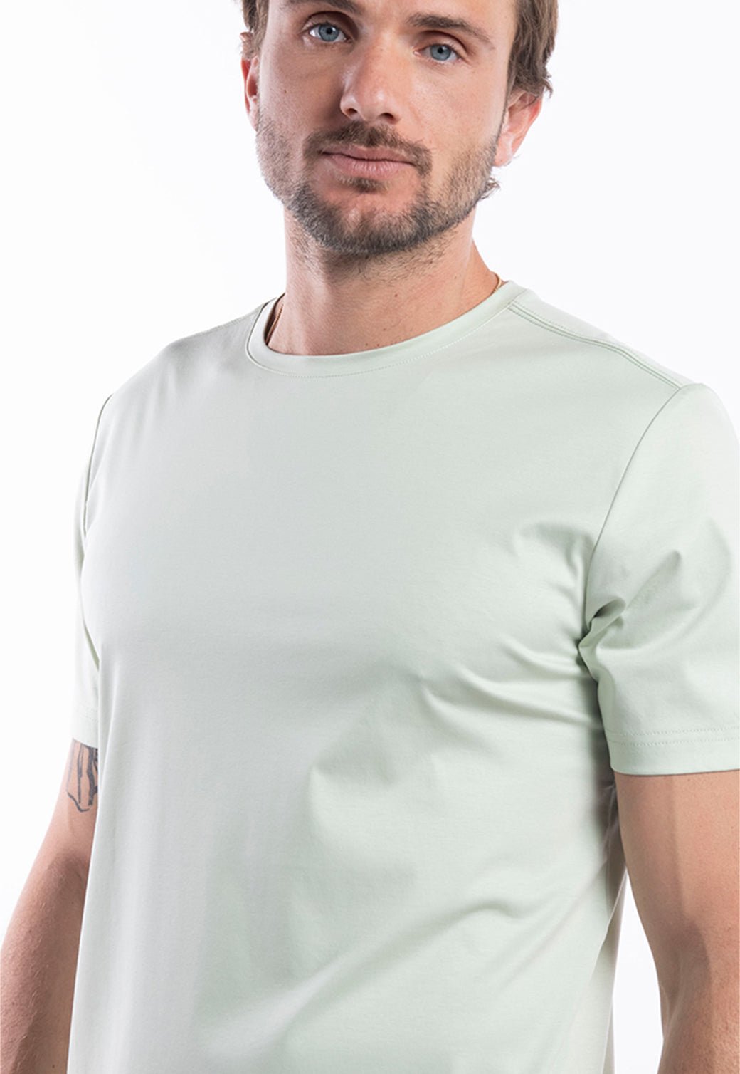 חולצת טי פימה | גברים BEIGE / L