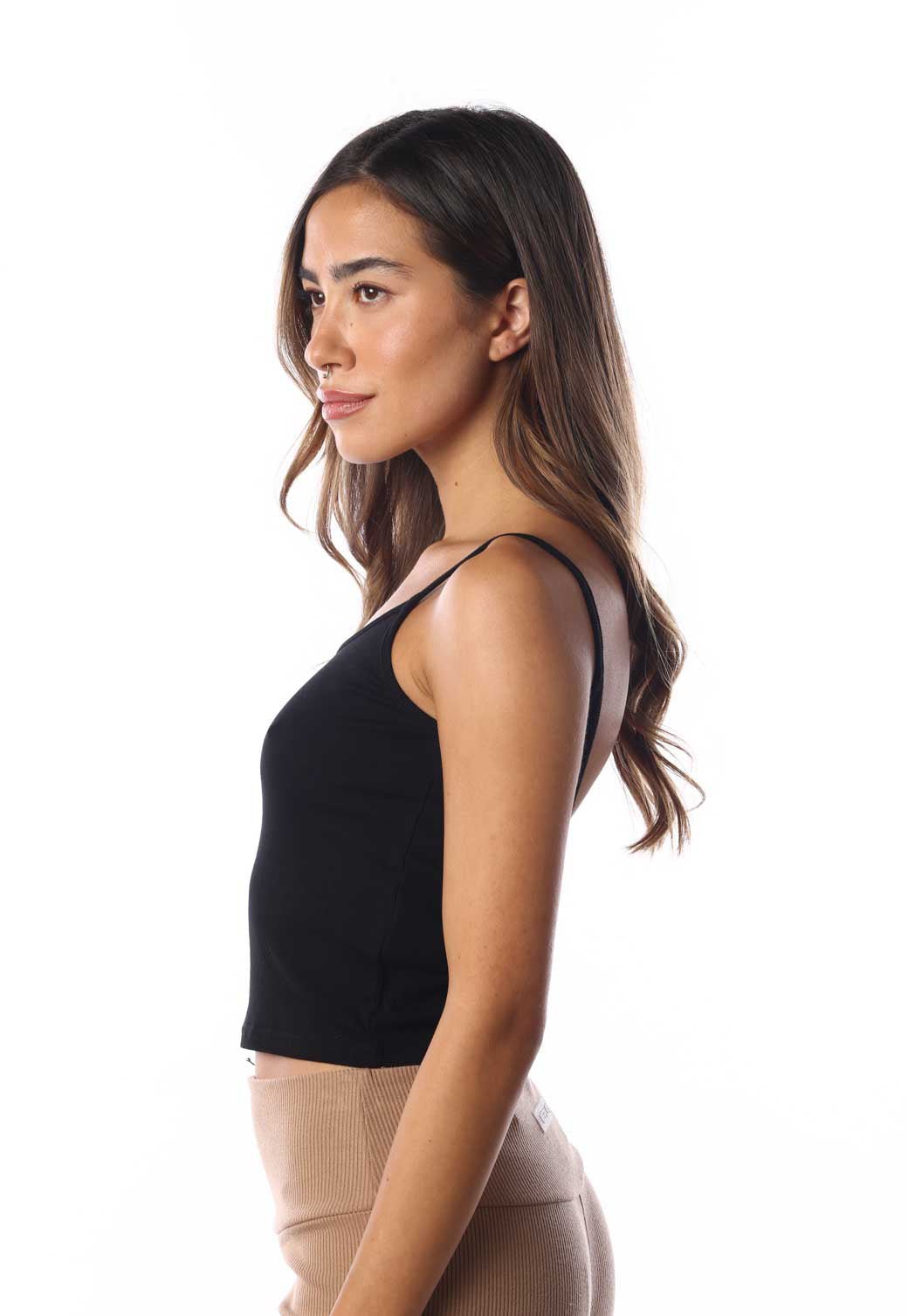 גופיית ריב כתפייה דקה | נשים - Replay