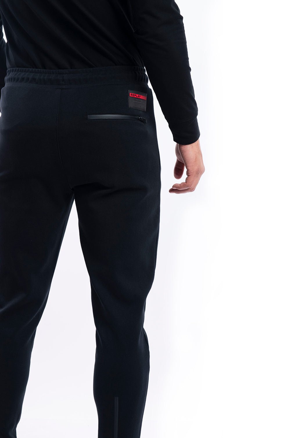 מכנסי טרנינג ארוכים | גברים BLACK / L