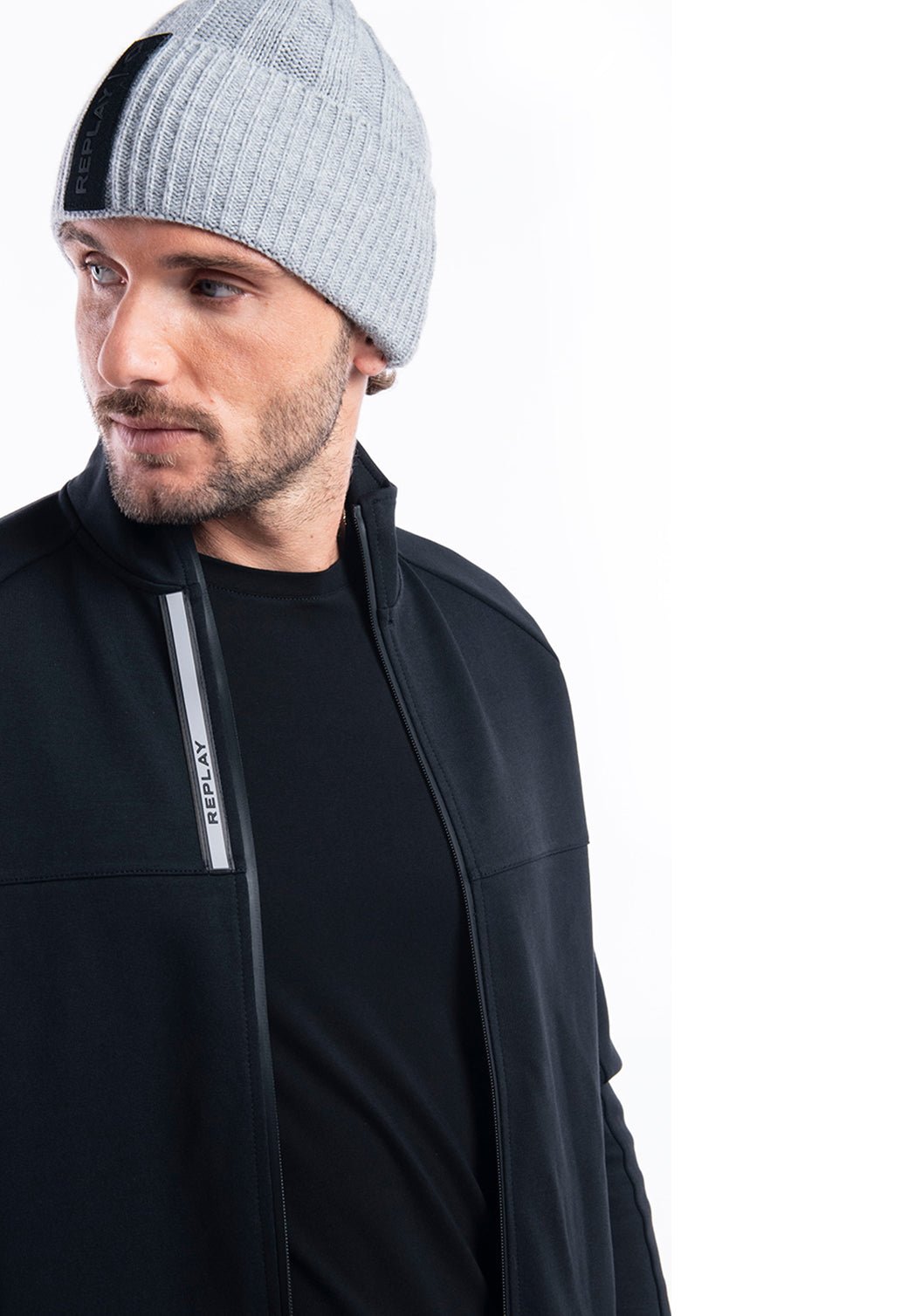 ז׳קט מרוכסן | גברים YELLOW / L