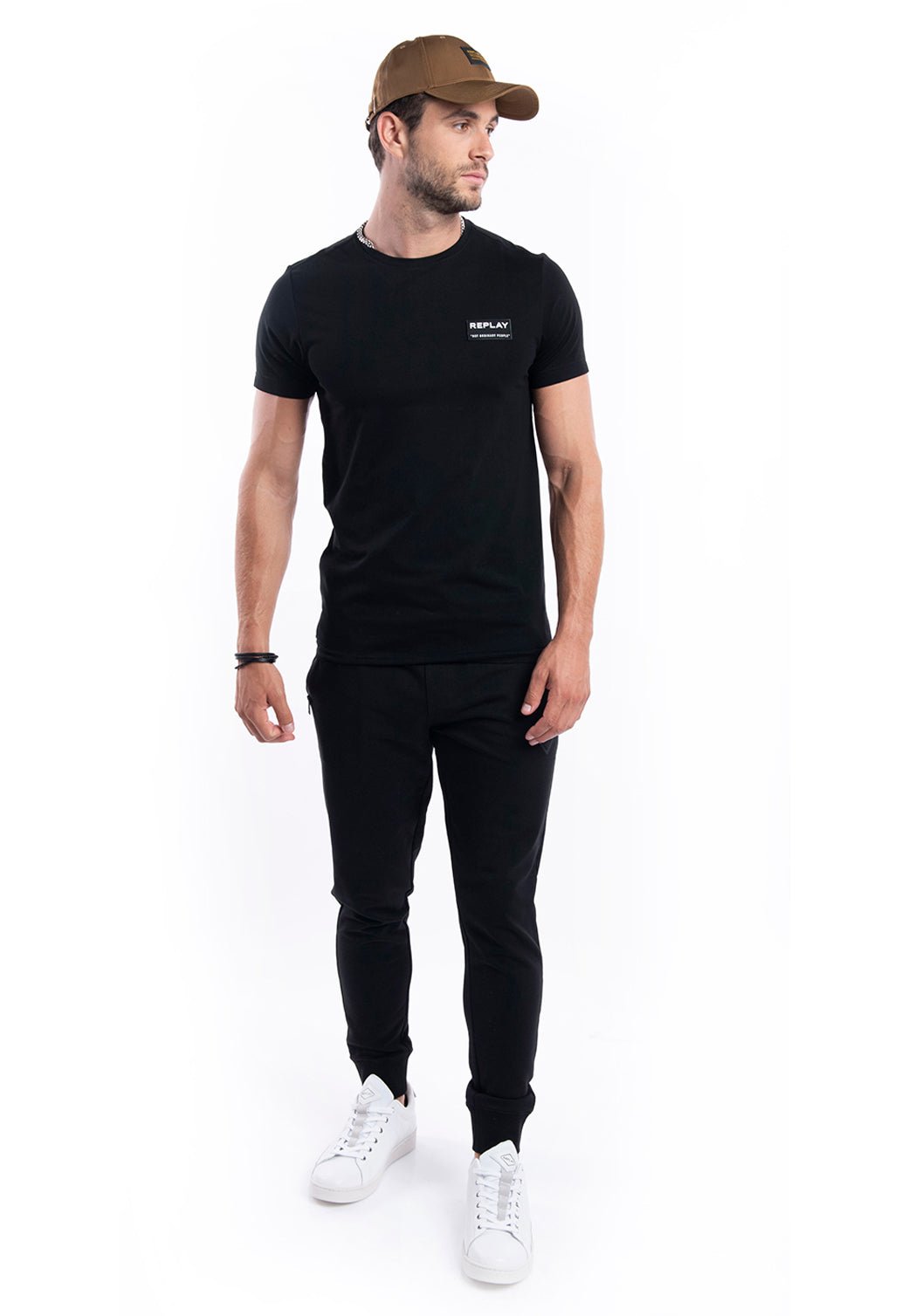 מכנסי טרנינג | גברים BLACK / L