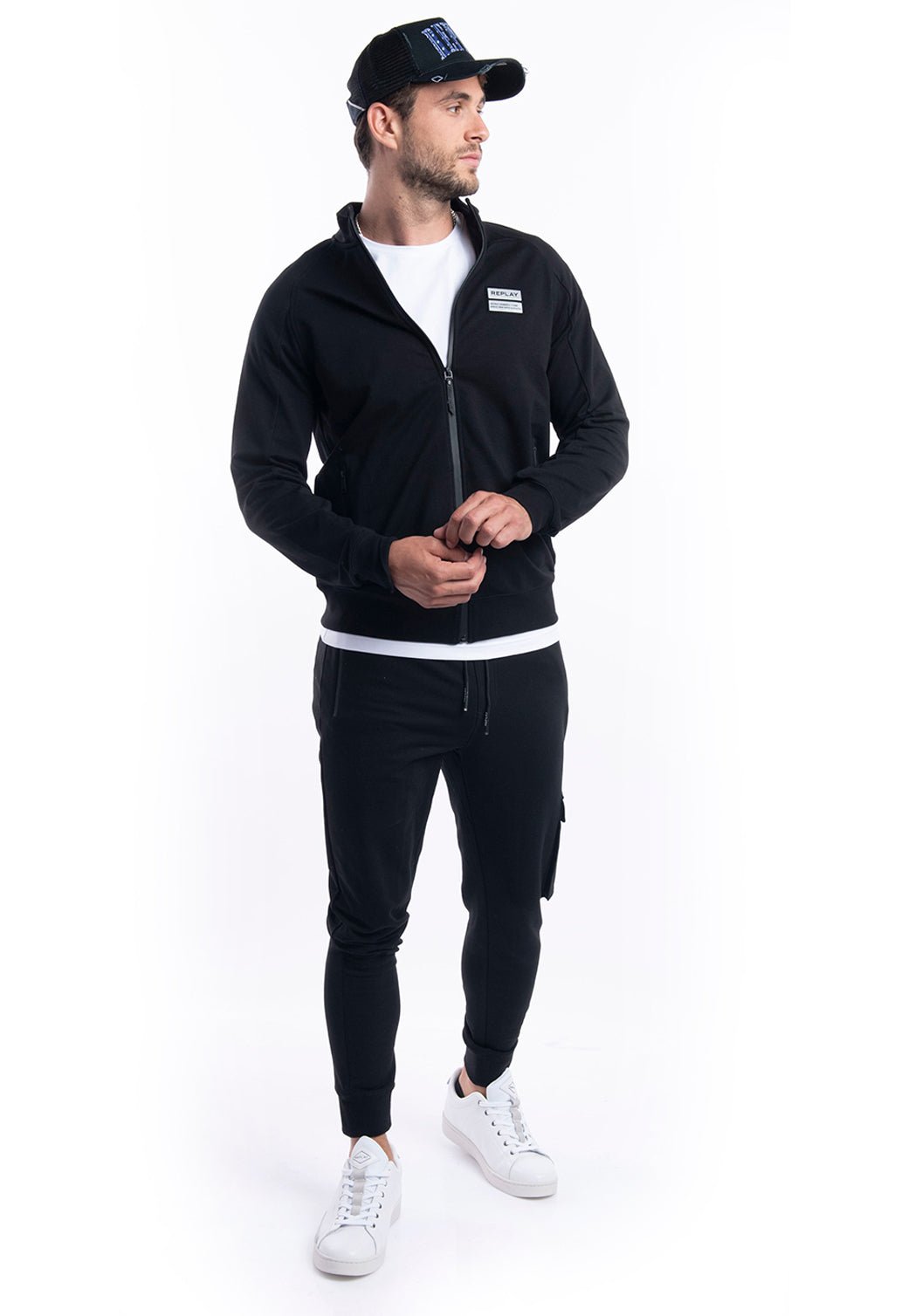 ז׳קט מאמנים | גברים BLACK / L