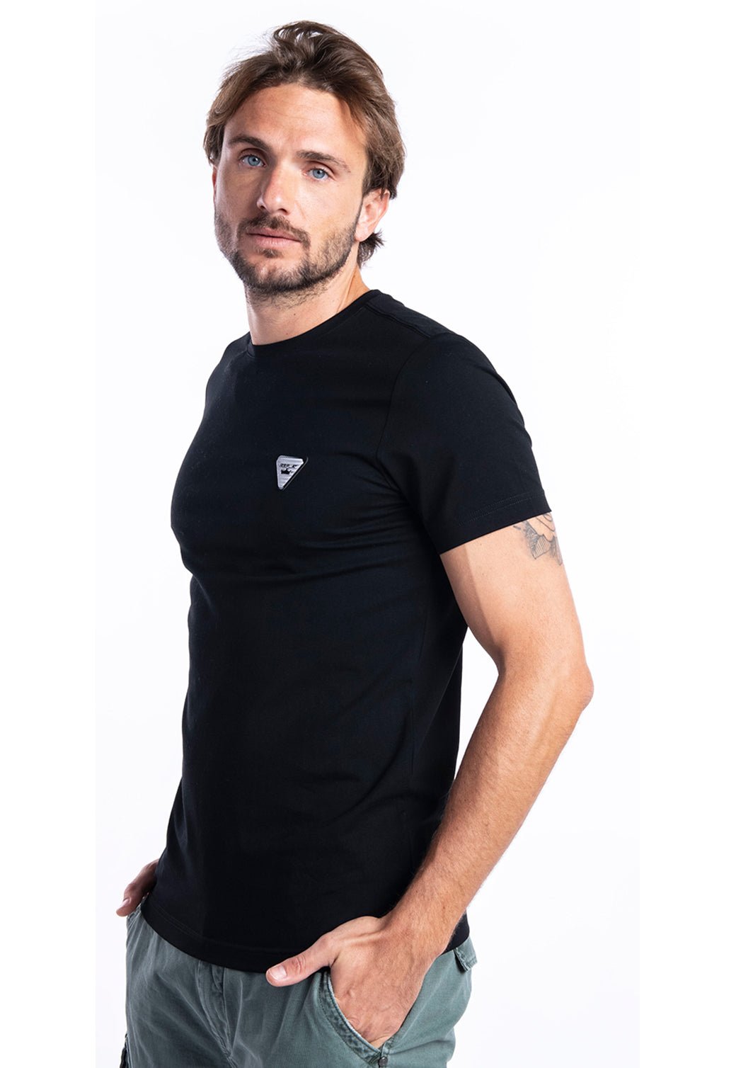 טי שירט קצרה | גברים LIGHT BLUE / L