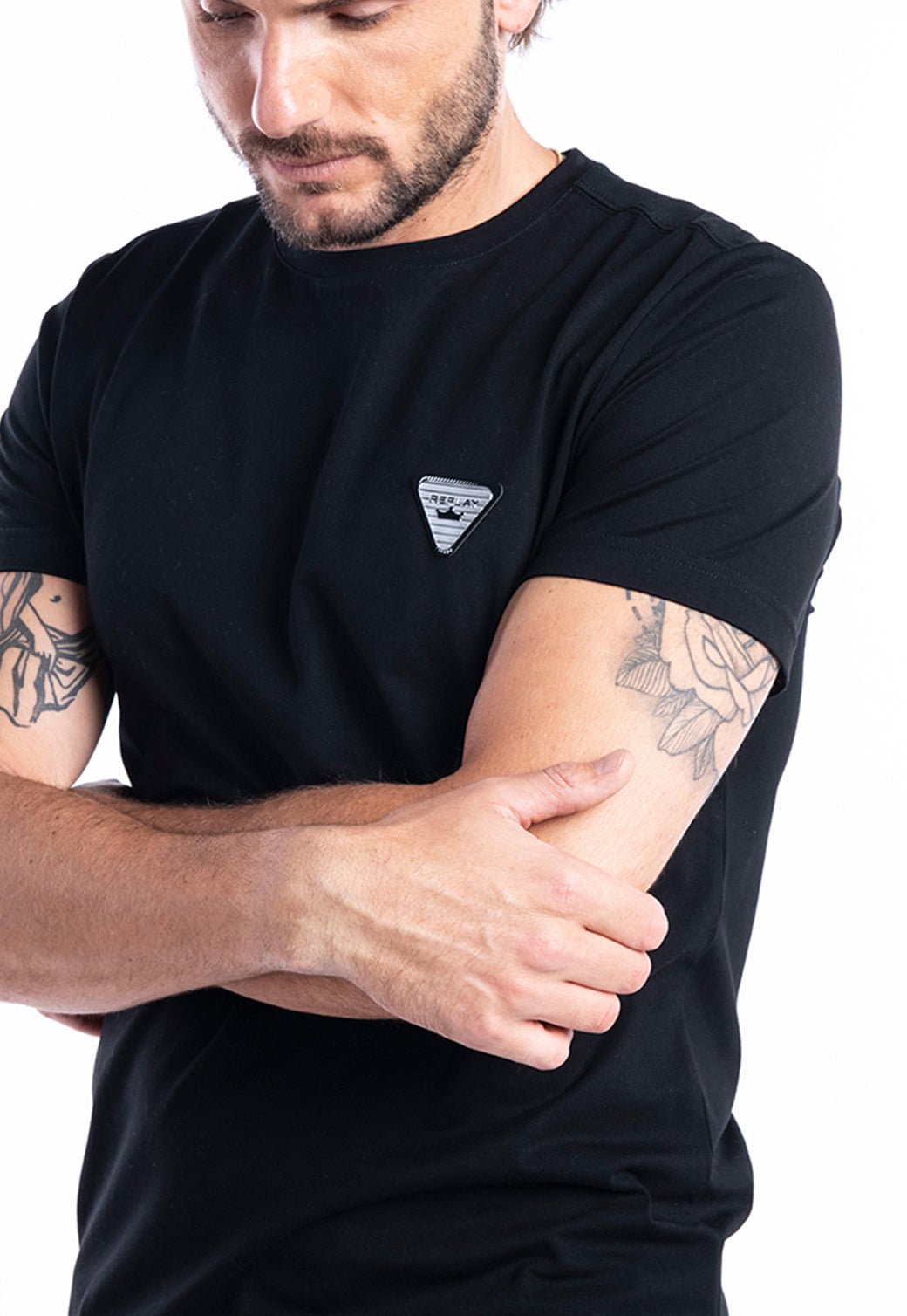 טי שירט קצרה | גברים LIGHT BLUE / L