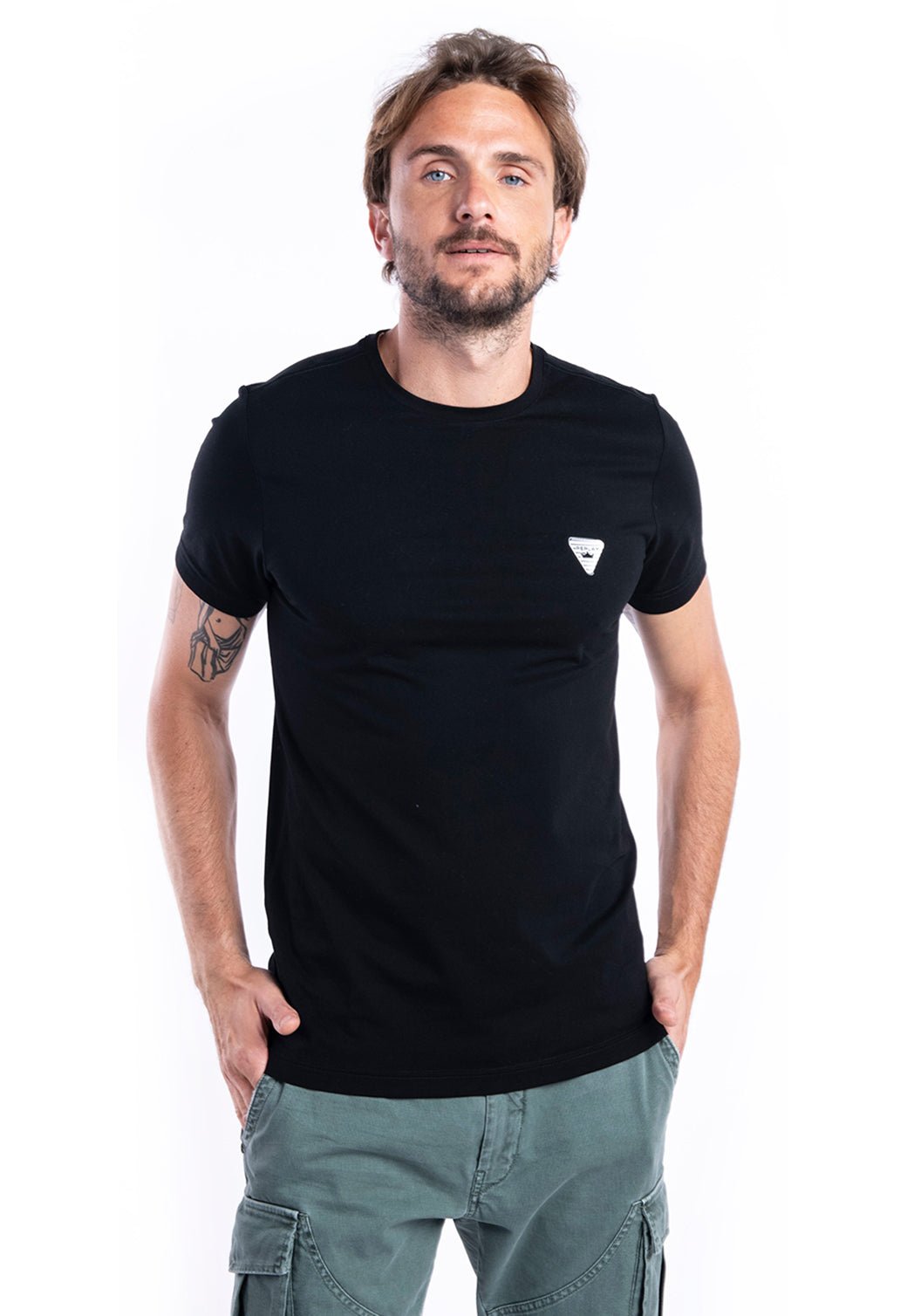 טי שירט קצרה | גברים LIGHT BLUE / L