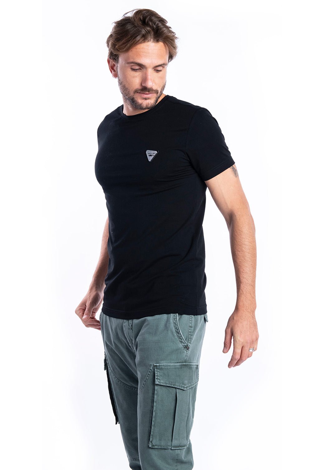 טי שירט קצרה | גברים LIGHT BLUE / L