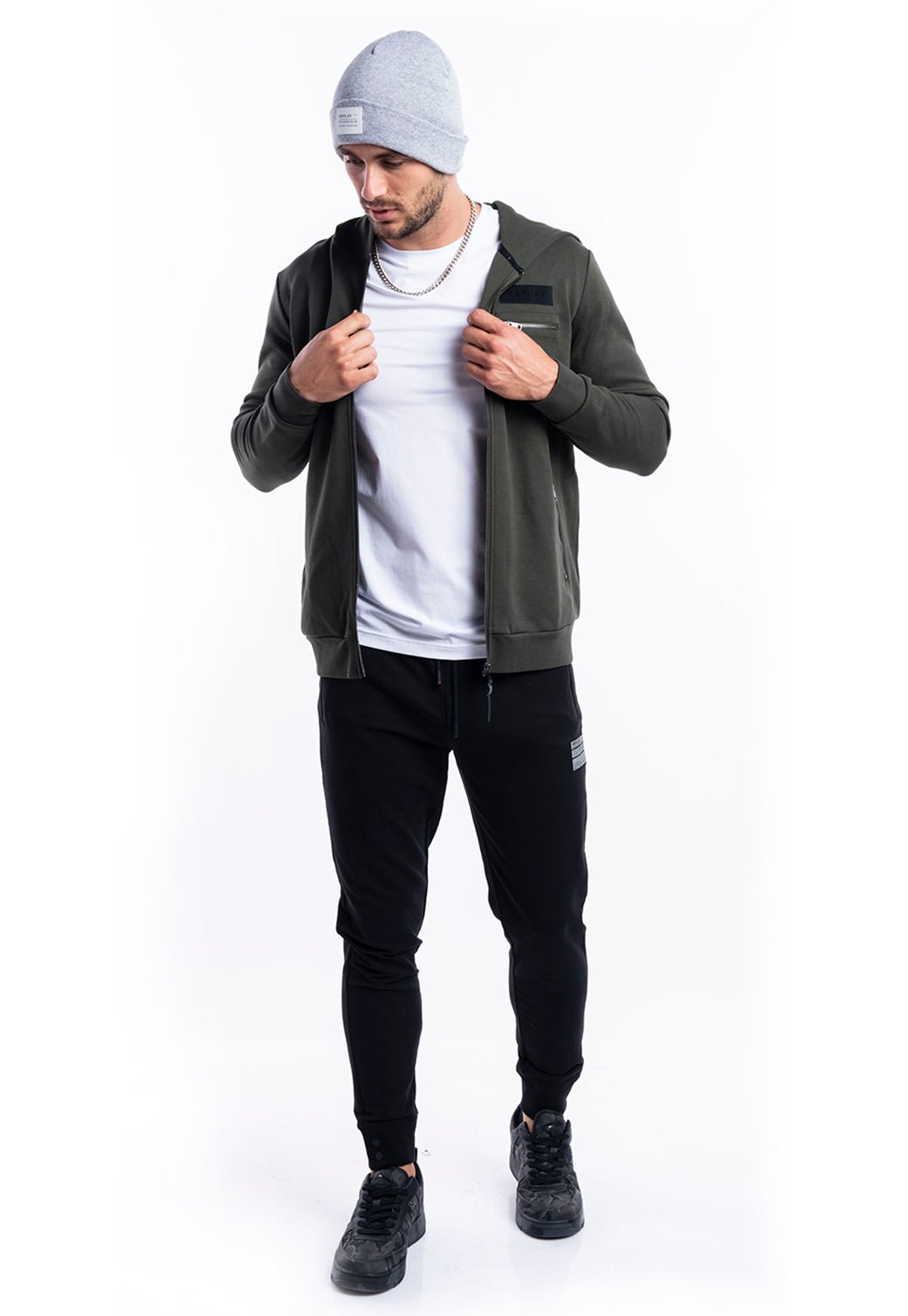 מכנסי ג׳וג׳ר | גברים GREEN / L