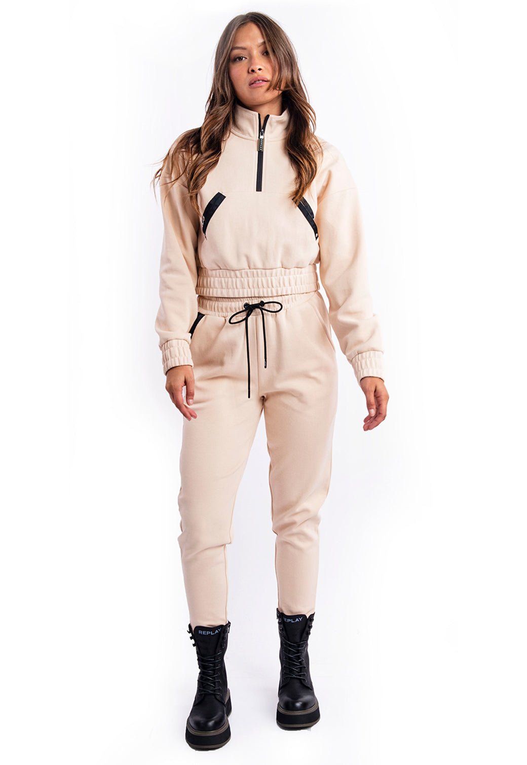 מכנסי טרנינג ארוכים | נשים BROWN / S