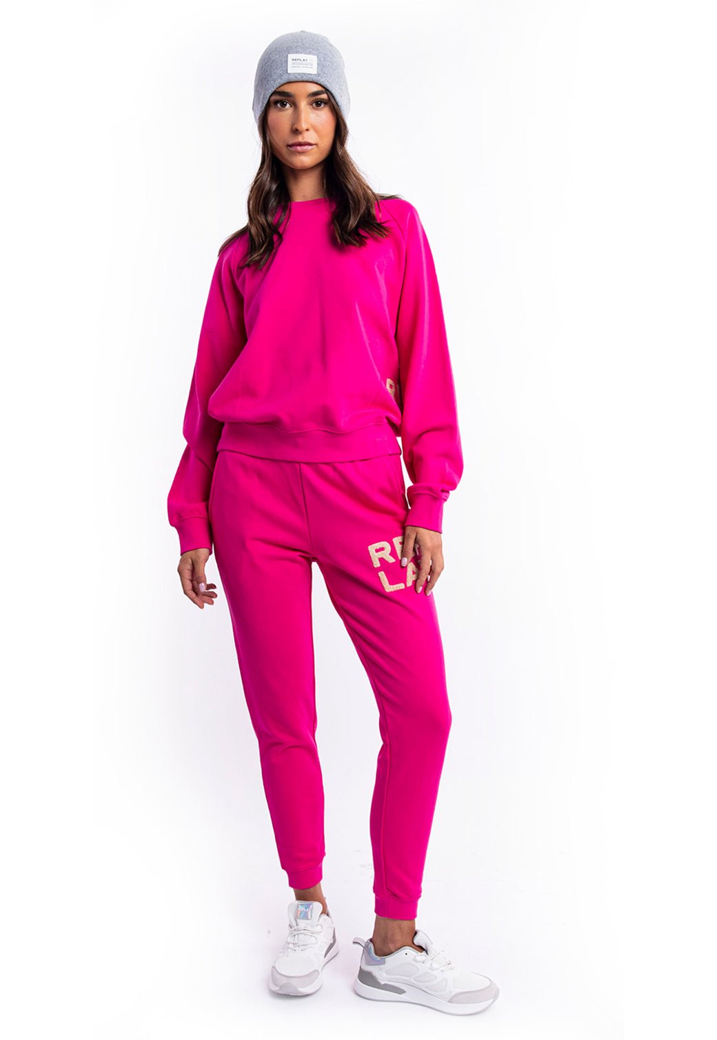 סווטשירט אמריקאי | נשים PURPLE / S