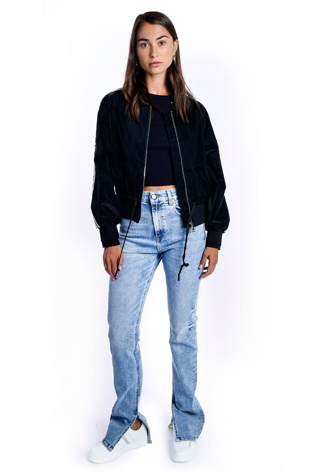 גוזיית ספגטי | נשים WHITE / S