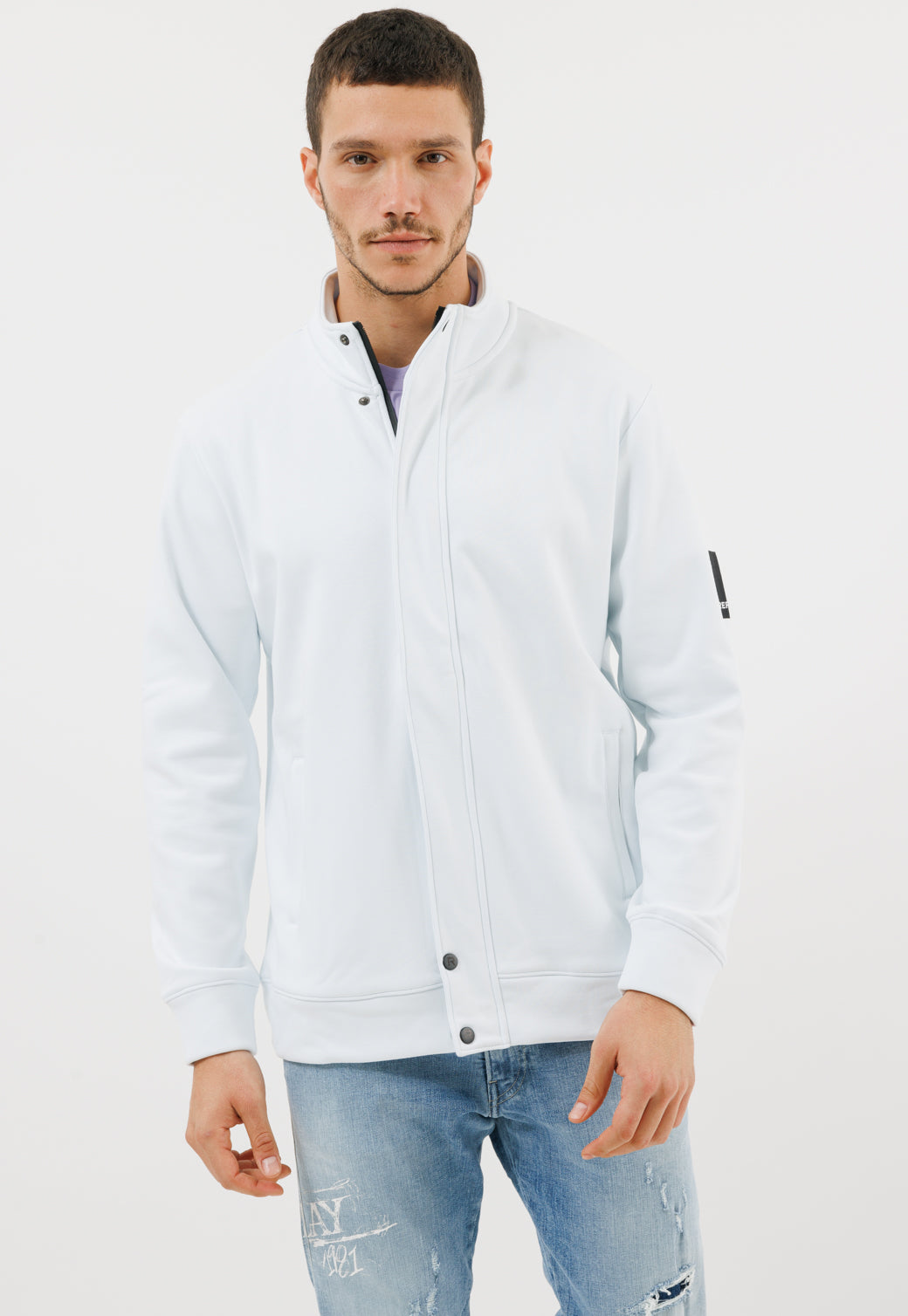 ג'קט מרוכסן עם בטנת קטיפה גברים