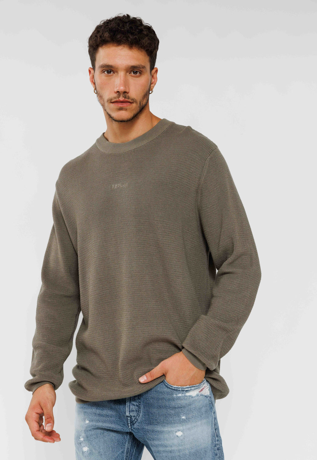 סריגים לגברים בצבע ירוק