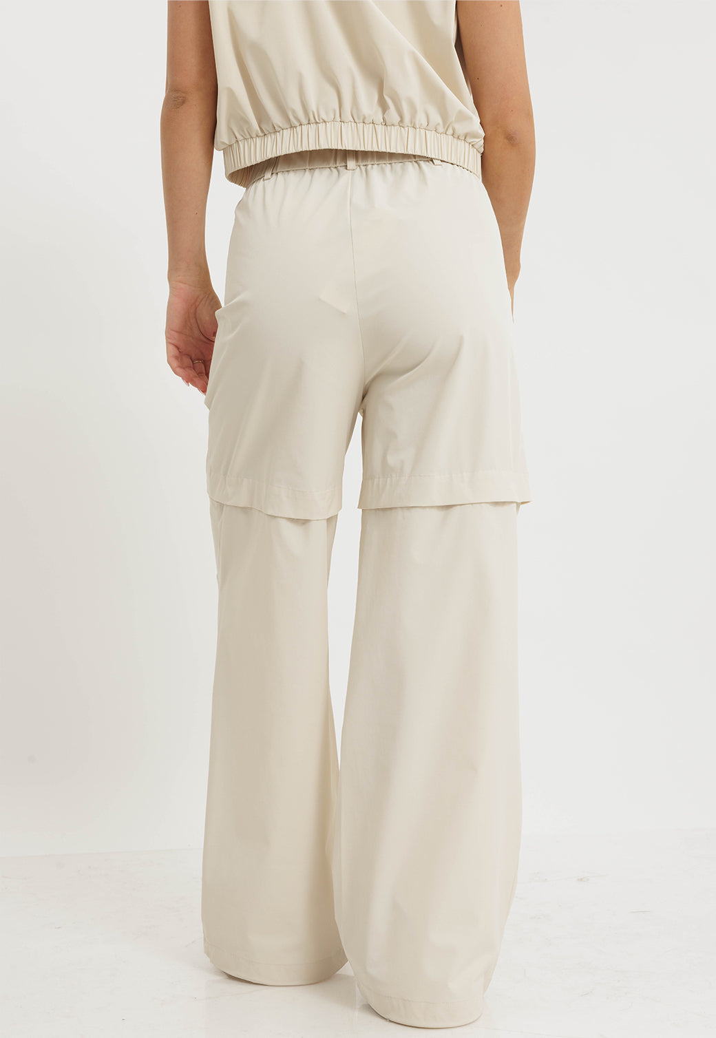 מכנסי קארגו 4WAY בגוון בז'