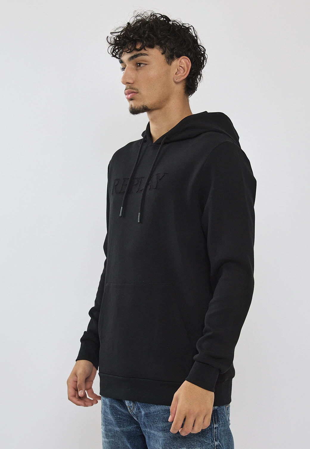 קפוצ’ון לגברים בצבע שחור