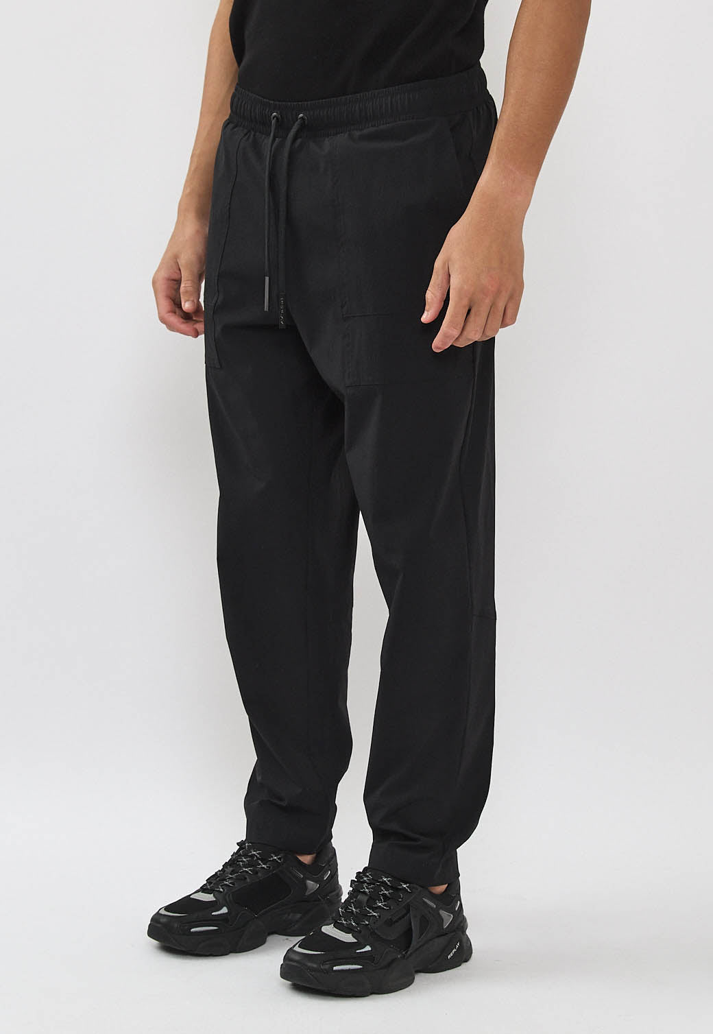 מכנסי 4WAY לגברים בצבע שחור