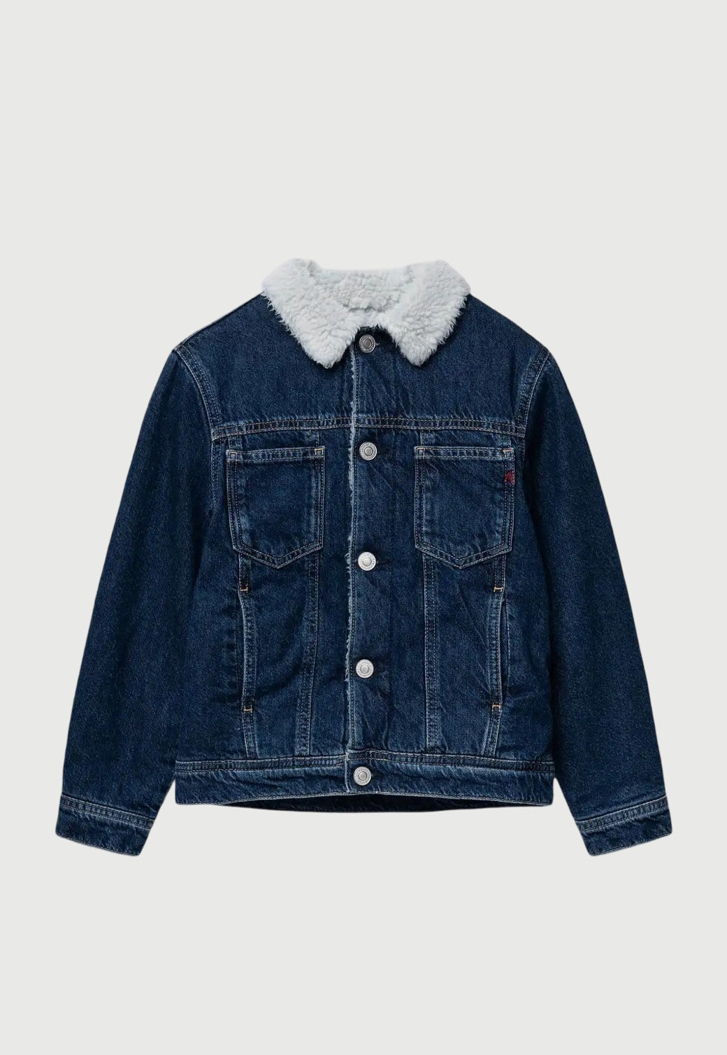 ג'קט ג'ינס פרוותי לילדים