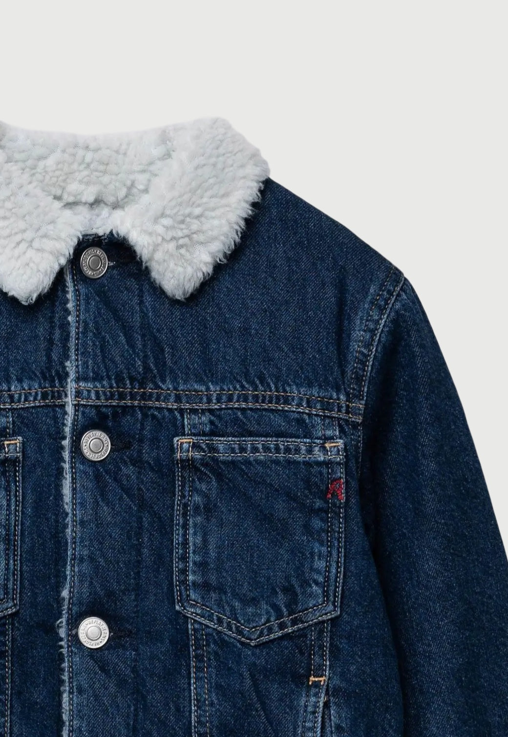 ג'קט ג'ינס פרוותי לילדים