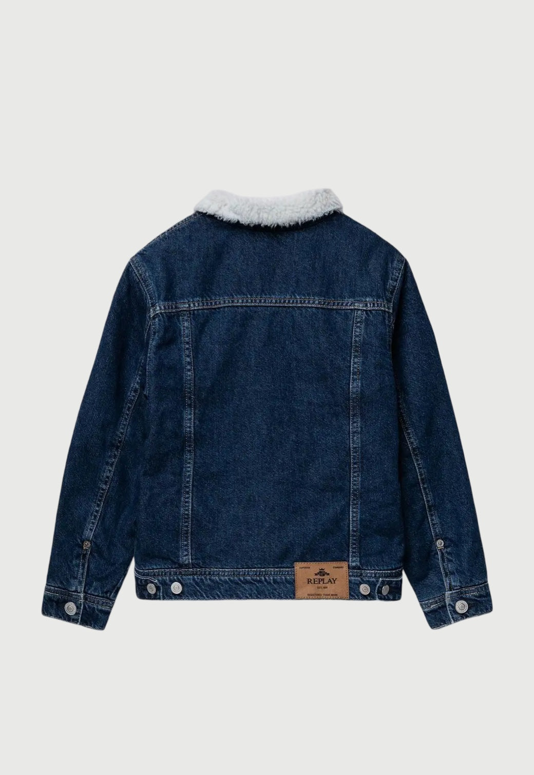 ג'קט ג'ינס פרוותי לילדים