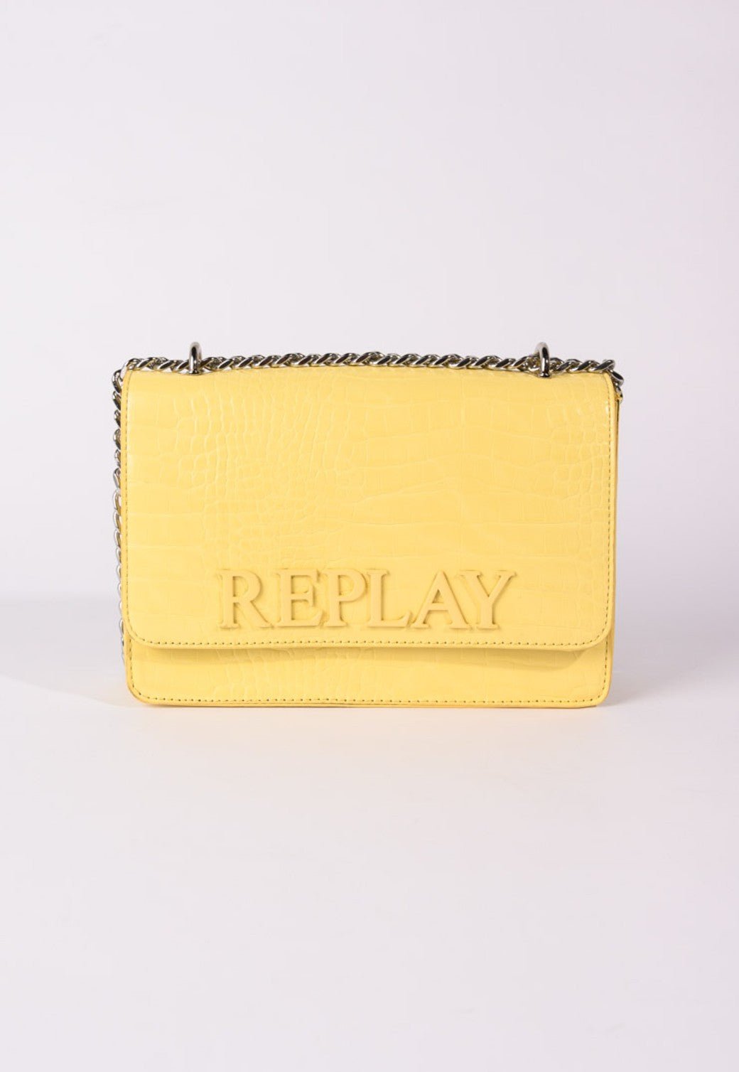 תיק ערב לוגו גדול | נשים YELLOW / 0