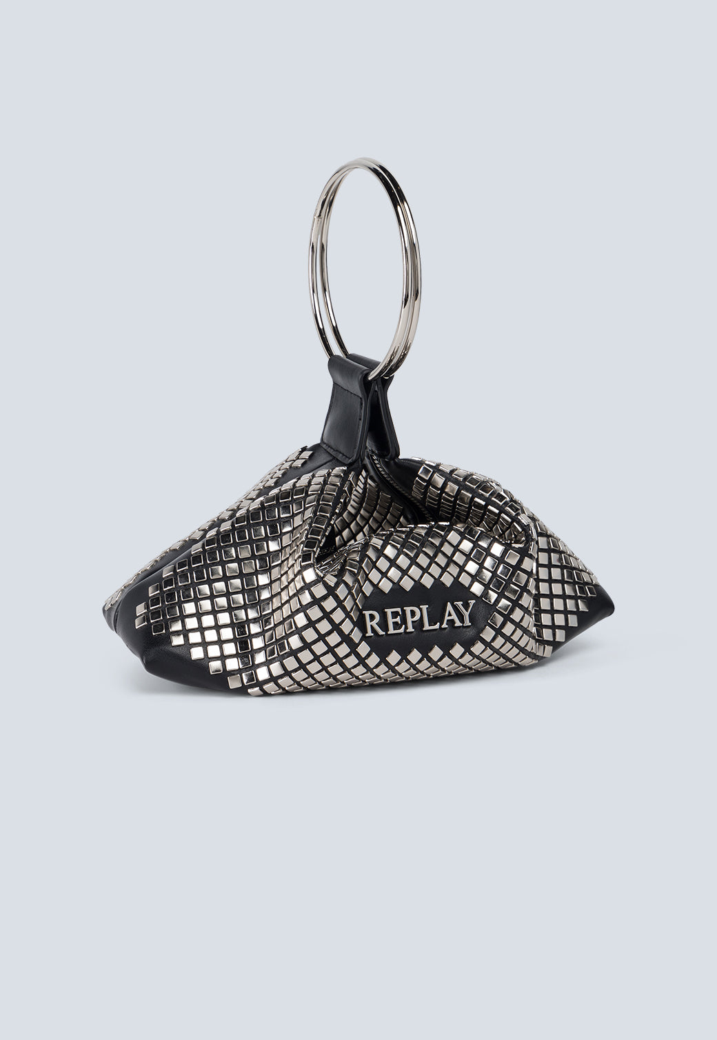 תיק ערב לנשים עם טבעות מתכת