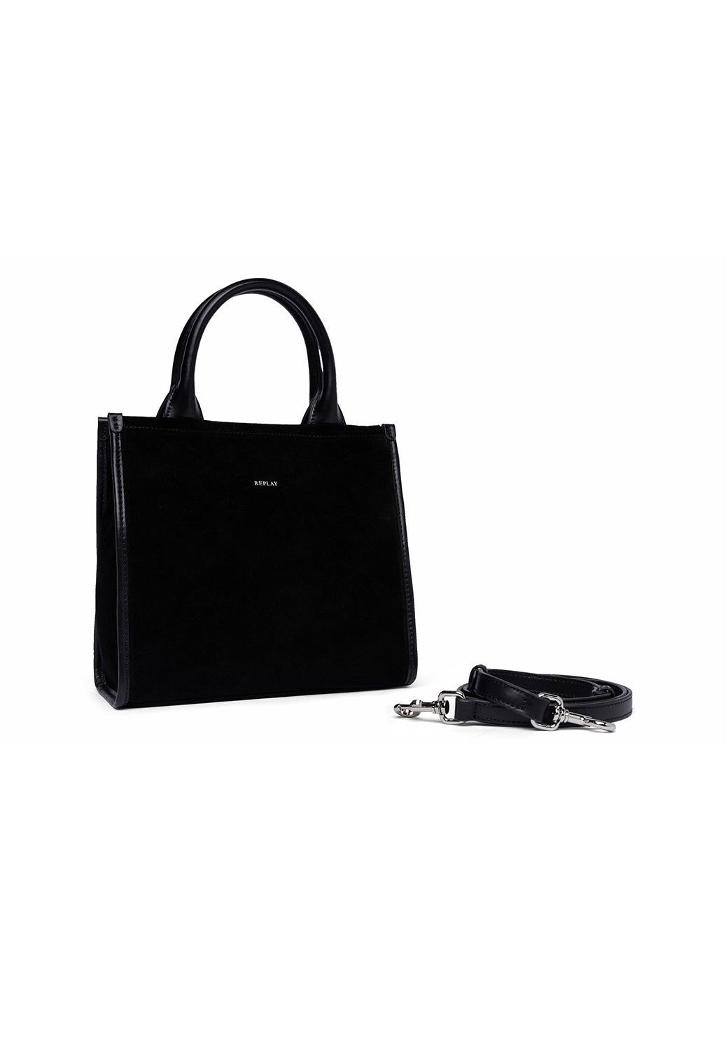 תיק יד לנשים בצבע שחור