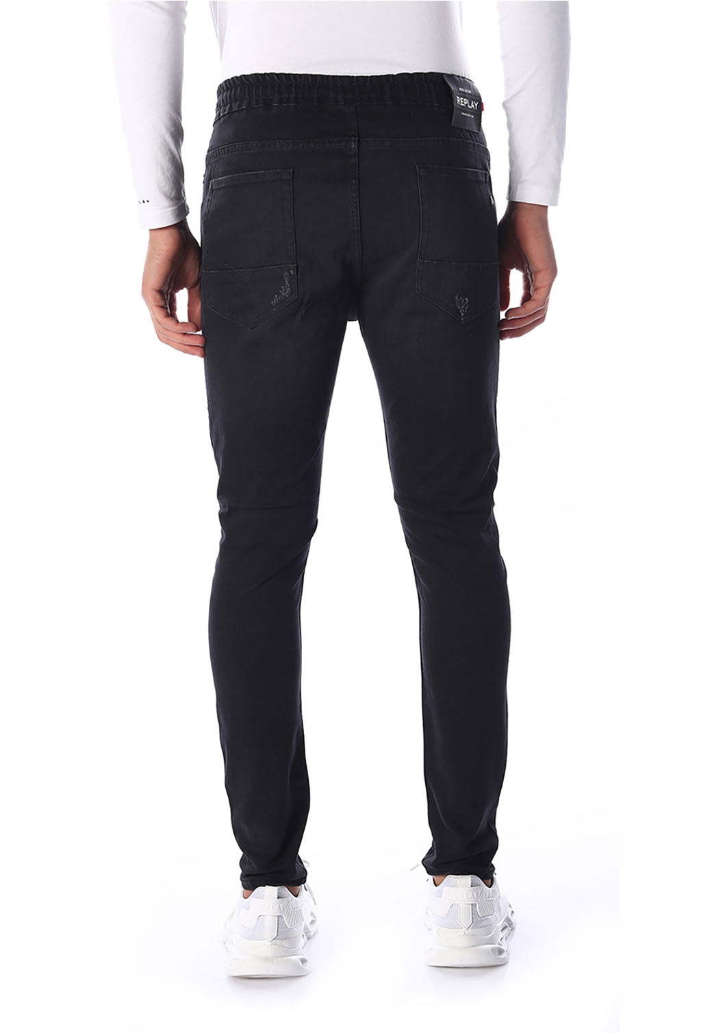 ג'ינס Milano Antifit Super Slim קרעים גברים