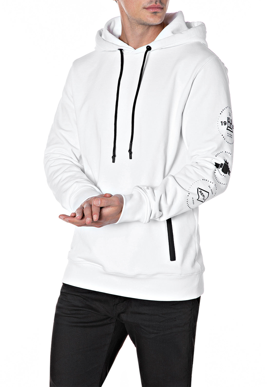 קפוצון עם לוגו בצד שמאל גברים