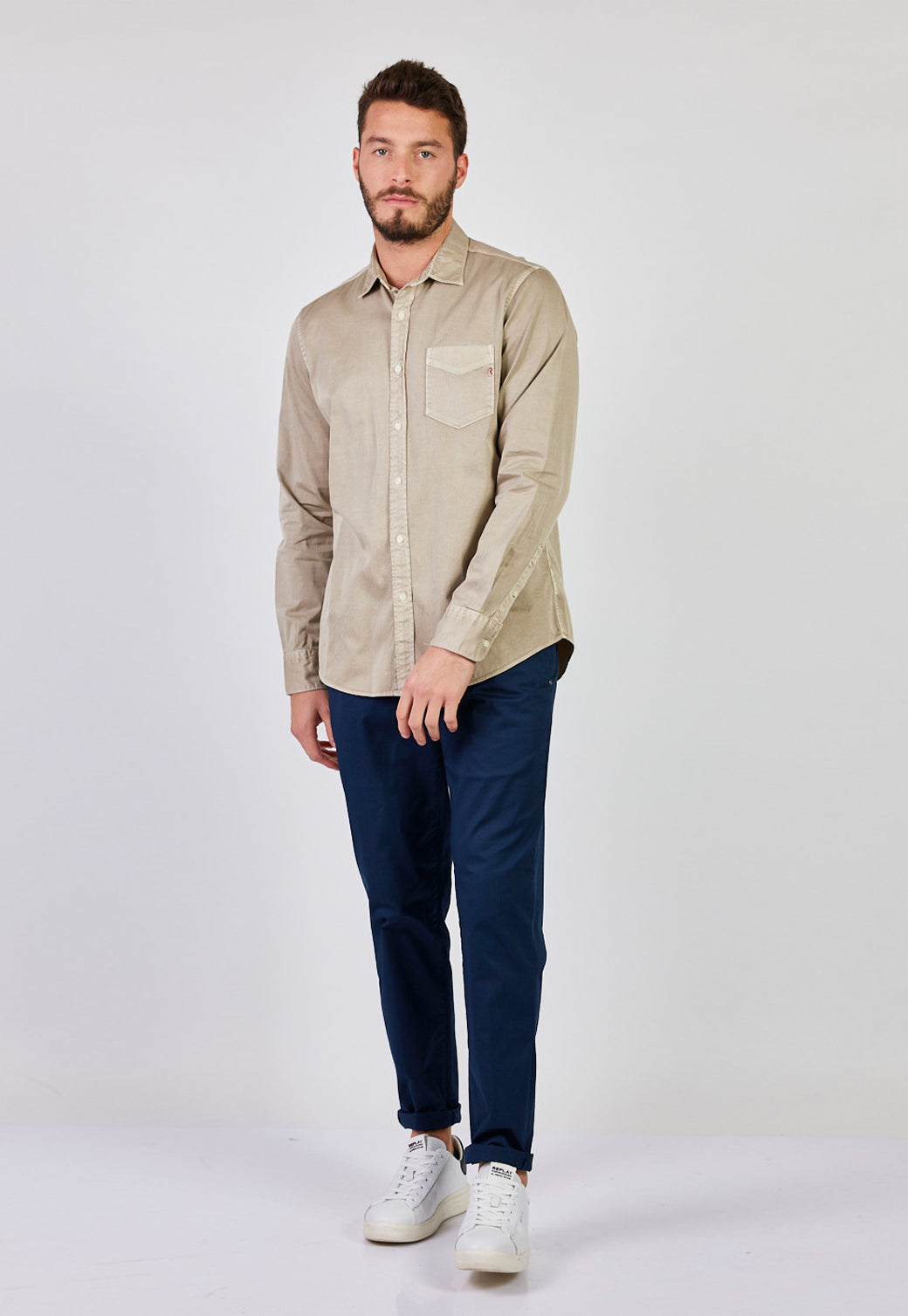 חולצה מכופתרת Pleasure גברים