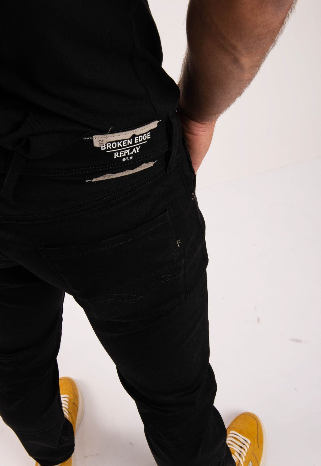 ג'ינס Bronny | גברים BLACK / 31