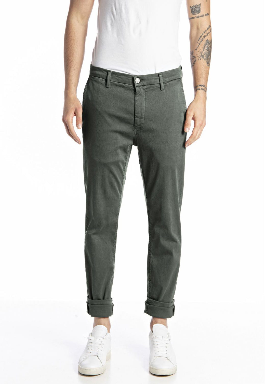 Pantaloni PF M9627E-8366197030 MILITARY GREEN..