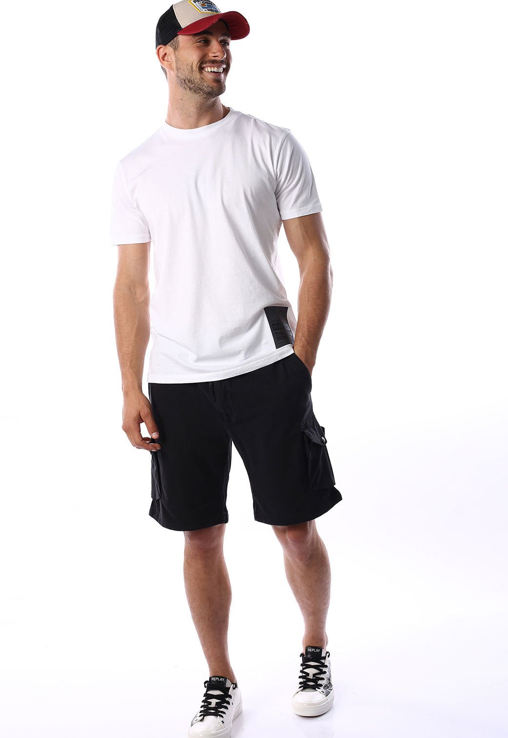 מכנסי דגמ"ח | גברים BLACK / L