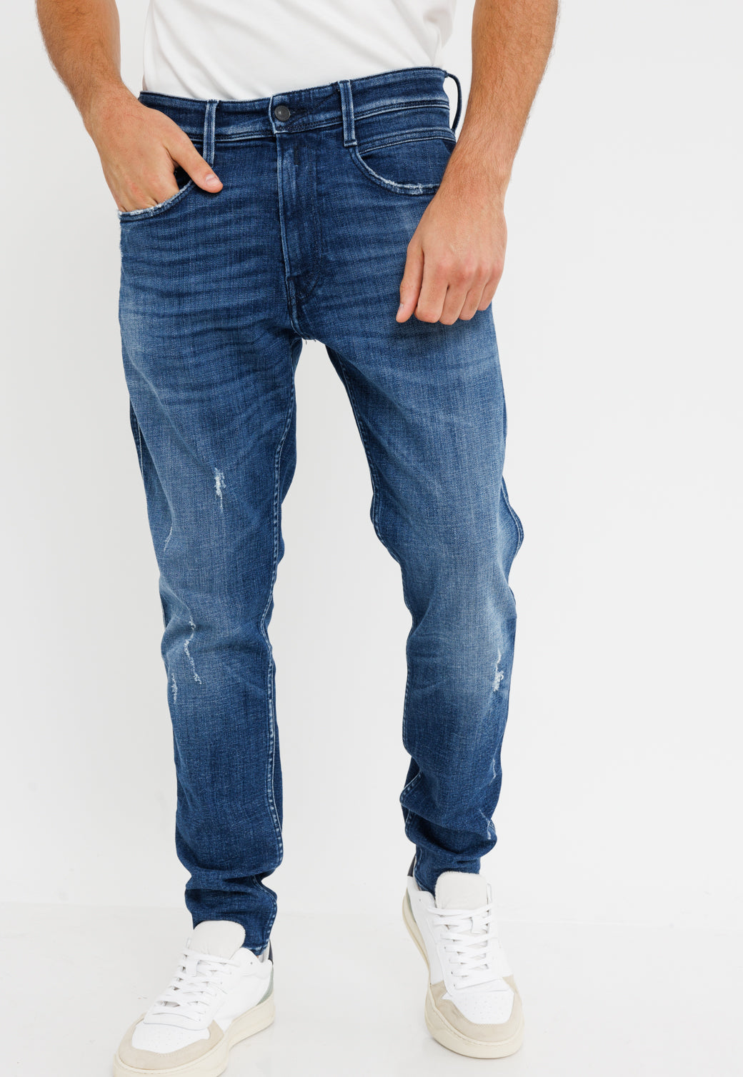 REPLAY Bronny Jeans, 9 Azul Mediano, 28W / 30L Para Hombre
