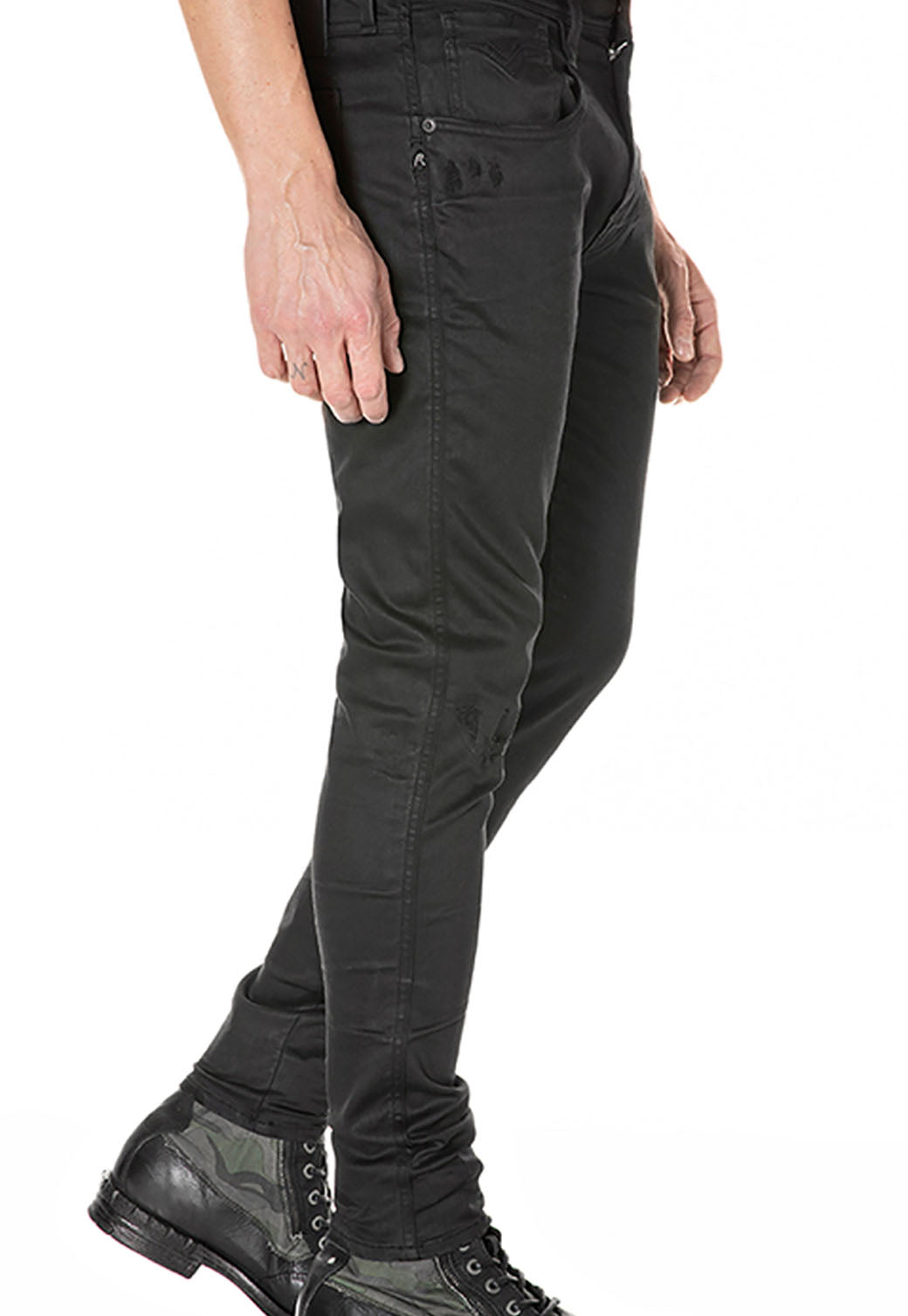 ג'ינס Bronny Super Slim קרעים לגברים