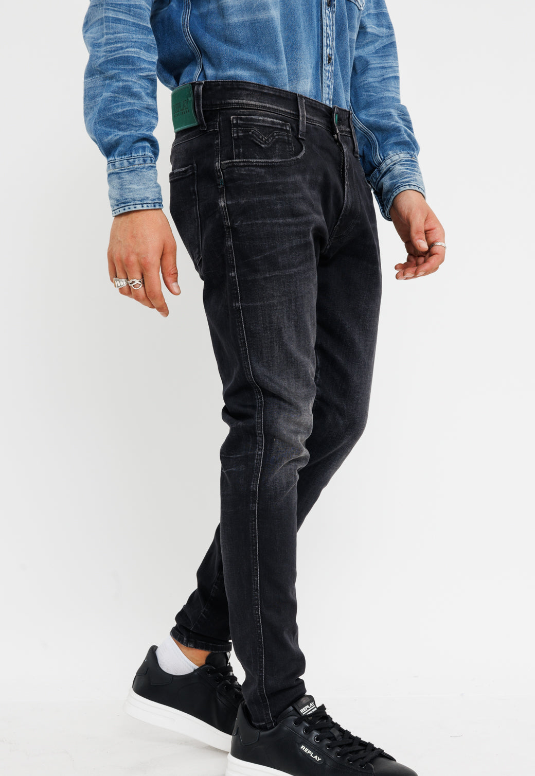 ג'ינס Slim Fit Bronny גברים