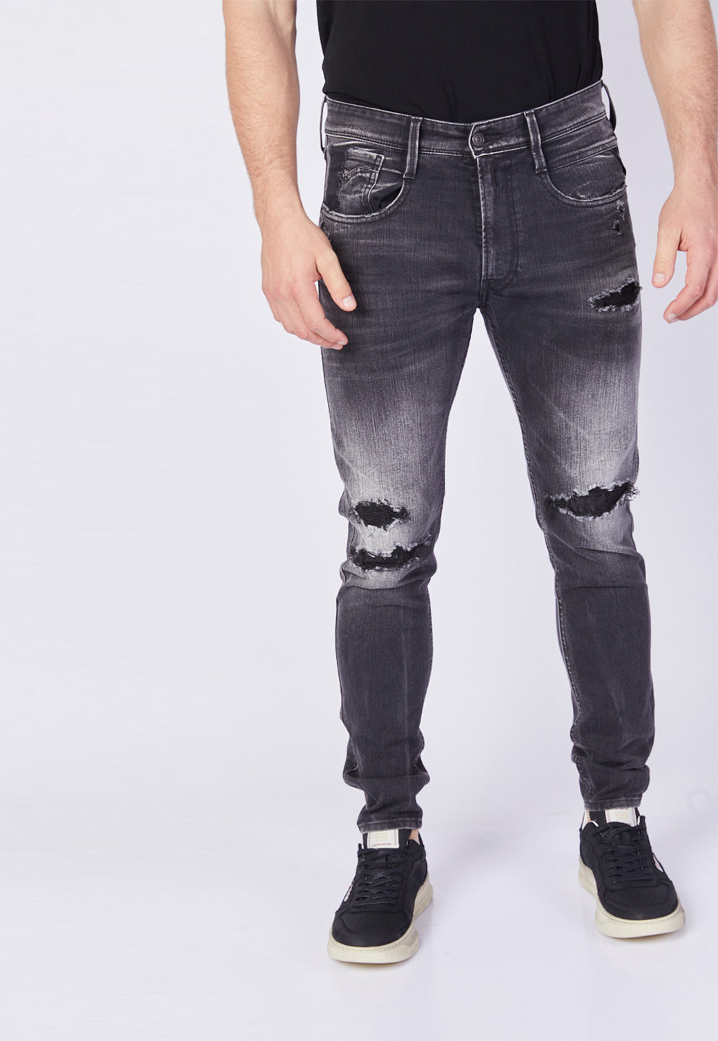 ג׳ינס בגזרה ישרה גברים