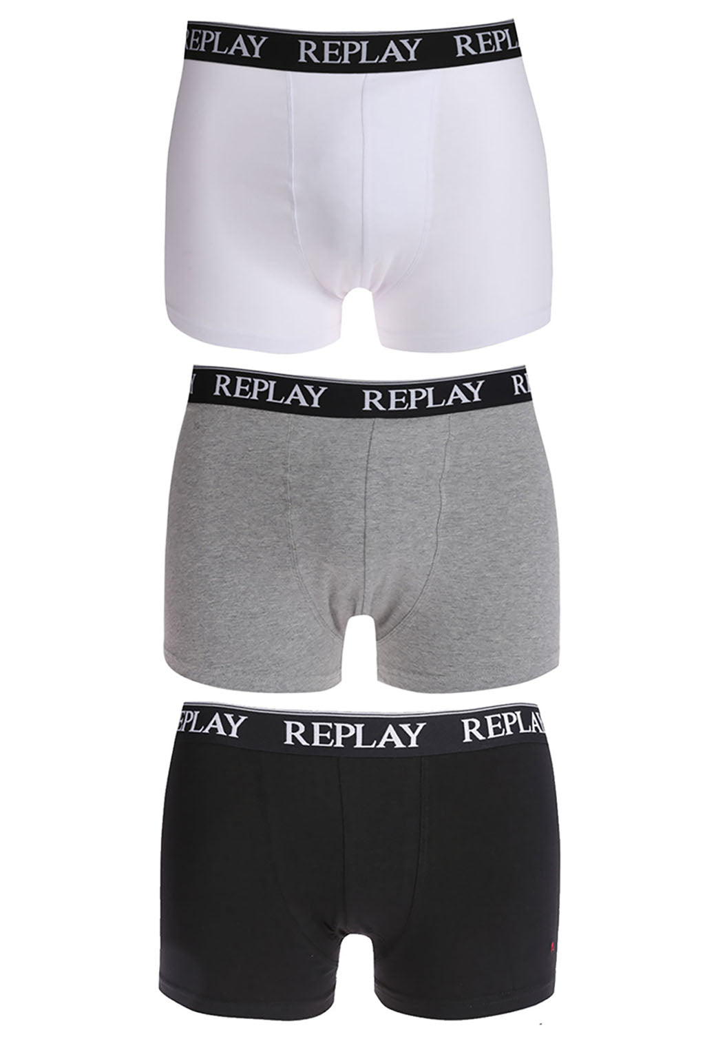 מארז 3 תחתוני בוקסר לוגו סטריפ גברים