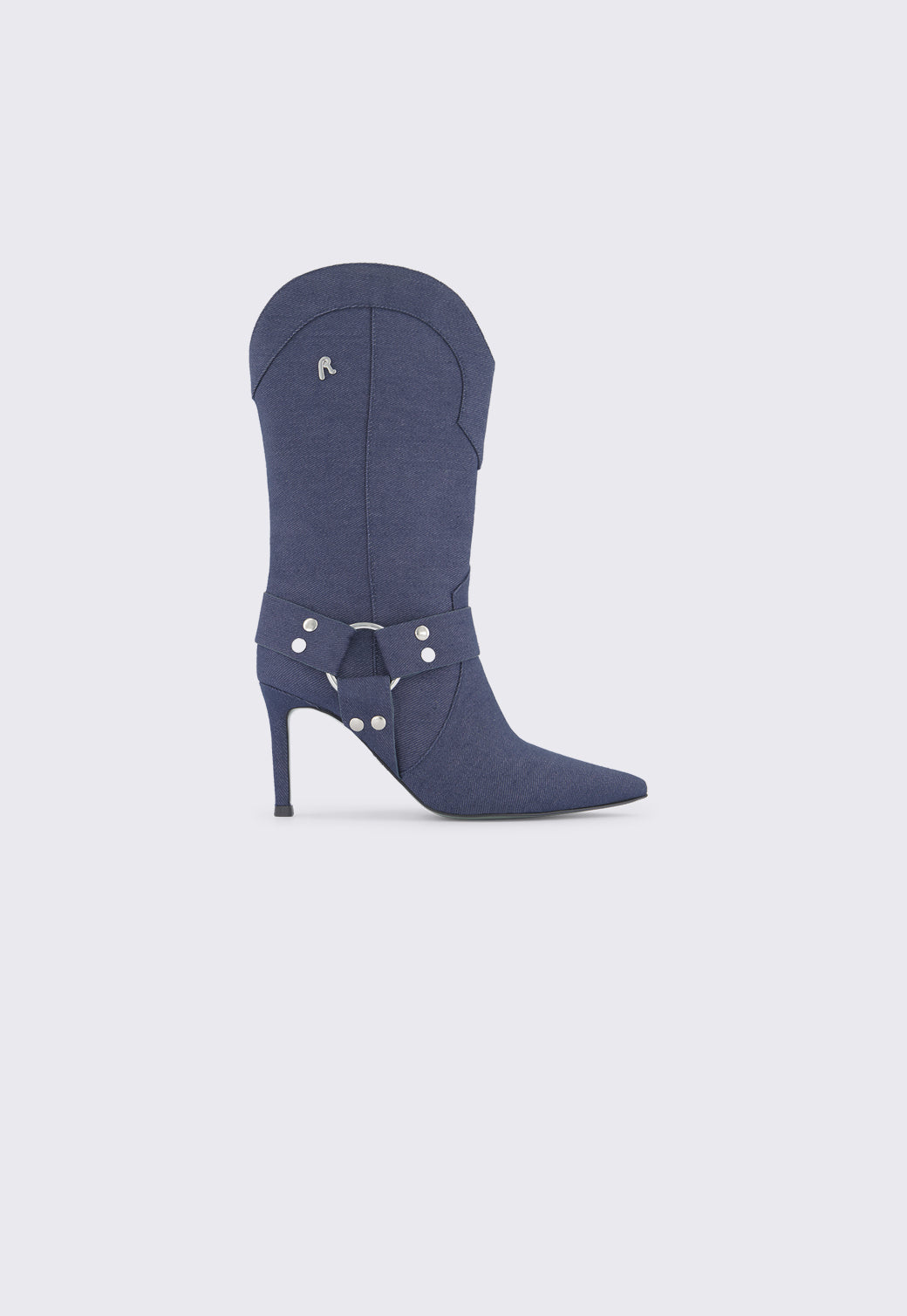 מגפי Athena Denim לנשים בצבע כחול ג'ינס