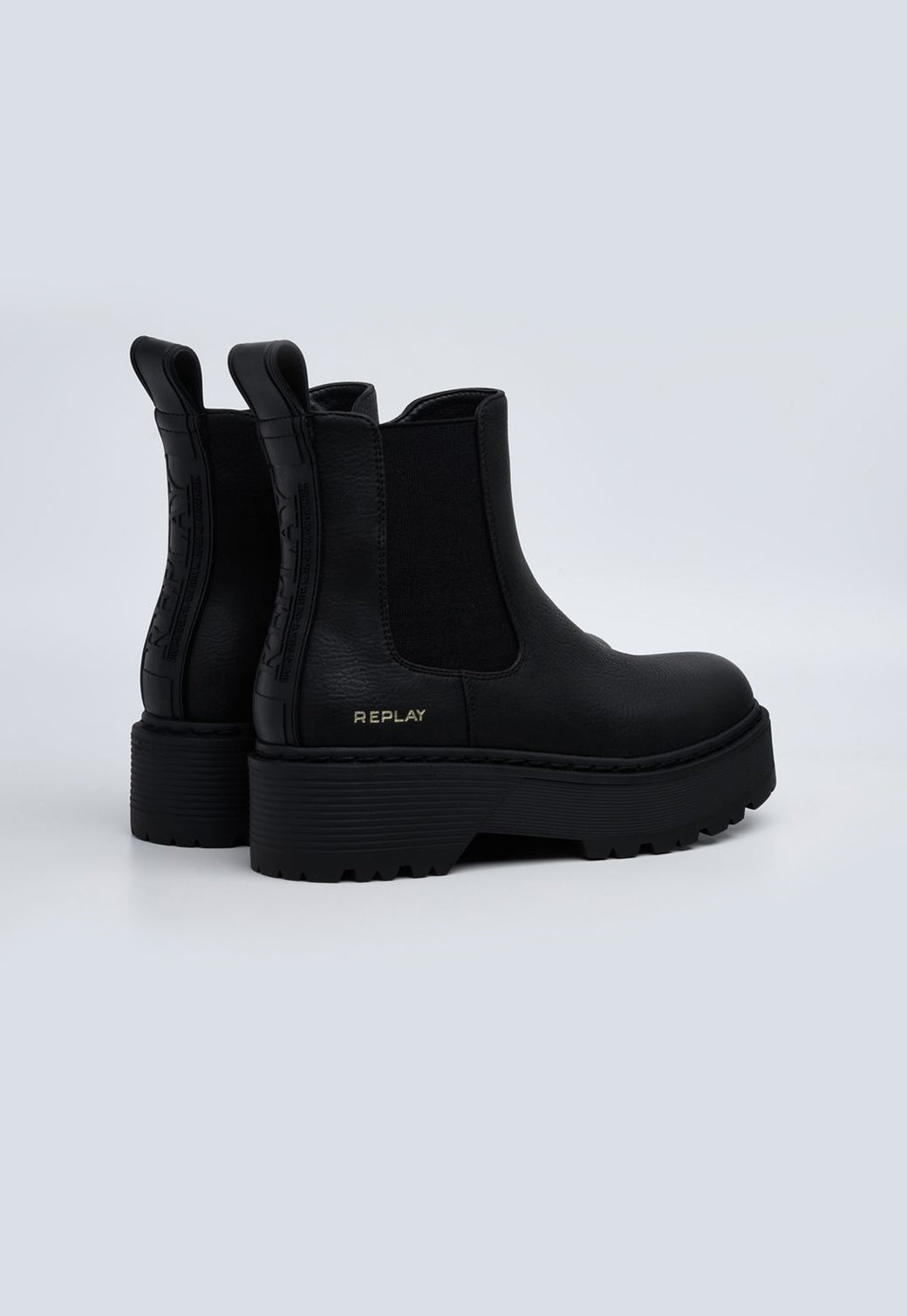 מגפוני צ'לסי לנשים LUISA בצבע שחור