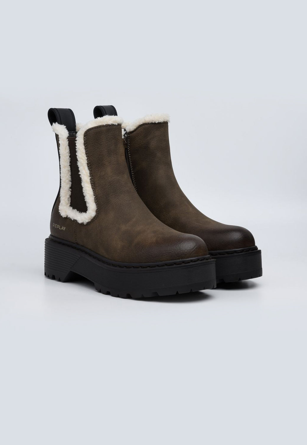 מגפי צ’לסי LUISA WINTER לנשים בצבע חום