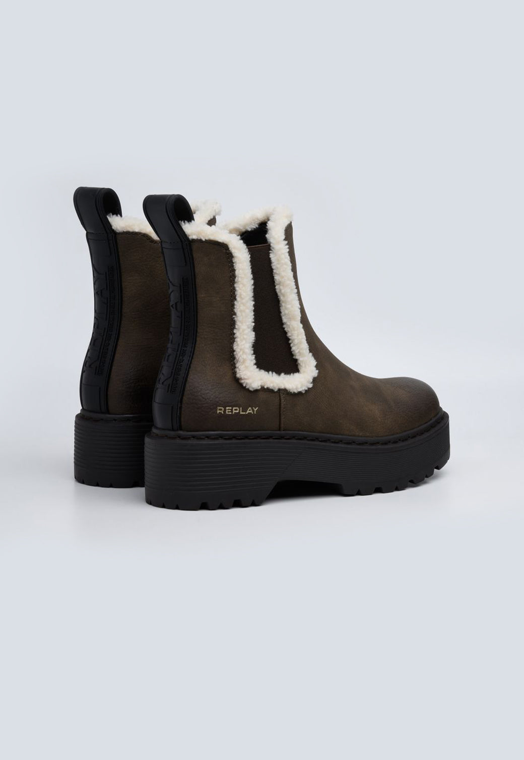 מגפי צ’לסי LUISA WINTER לנשים בצבע חום