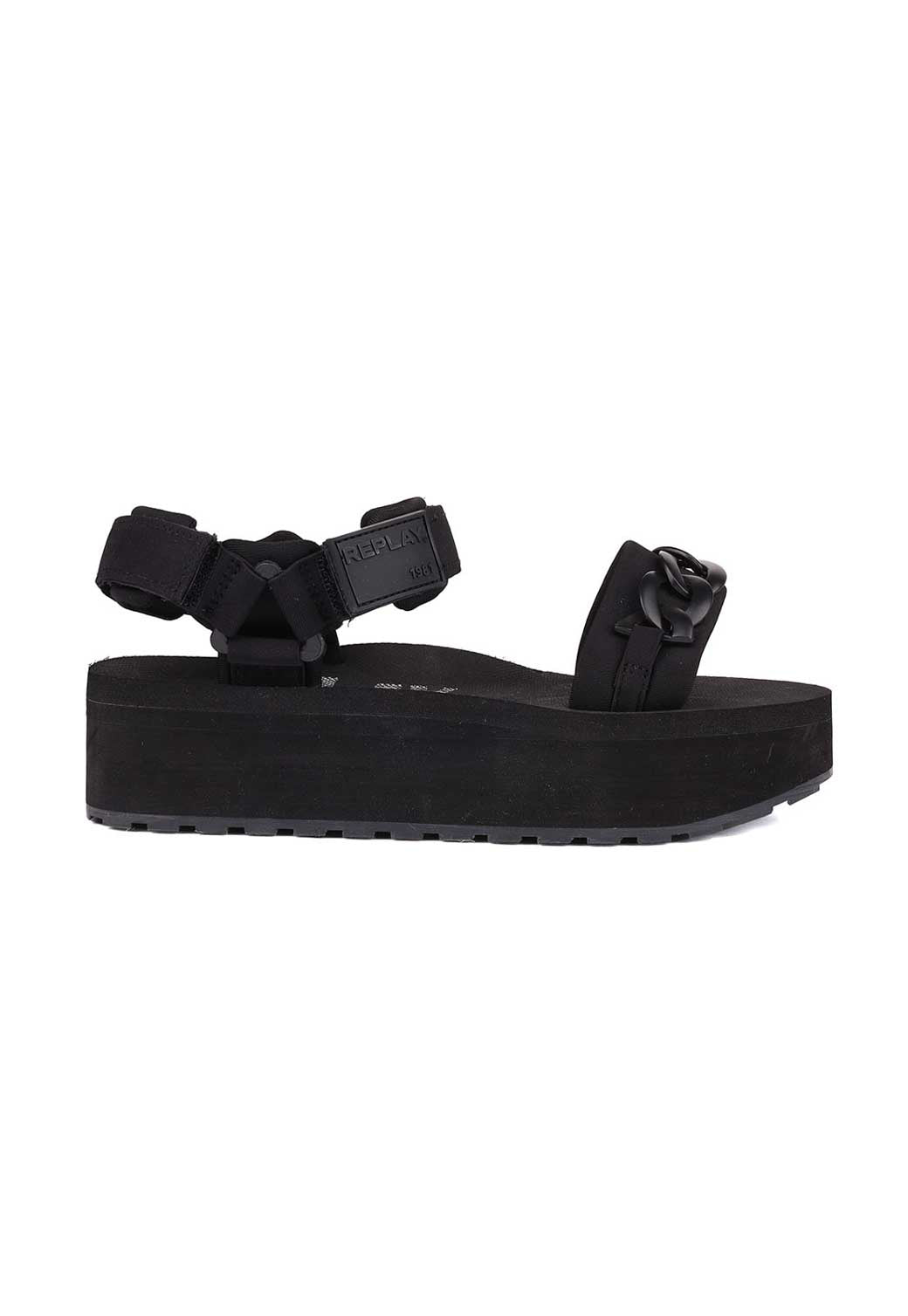 סנדלי פלטפורמה Playa Lycra | נשים BLACK / 38
