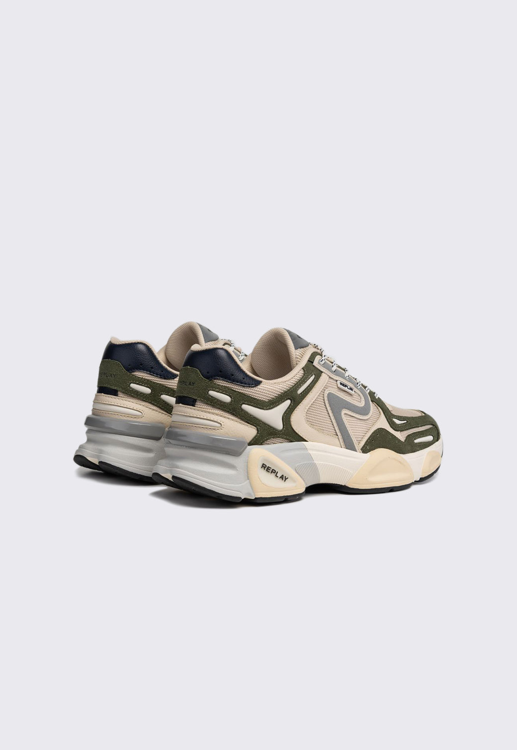 סניקרס לגברים ESTINY M בצבע ירוק