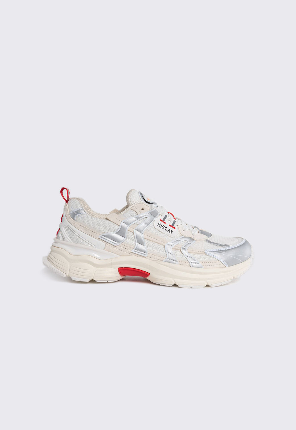 סניקרס לגברים RIFF RUNNER OP2 – לבן/כסוף