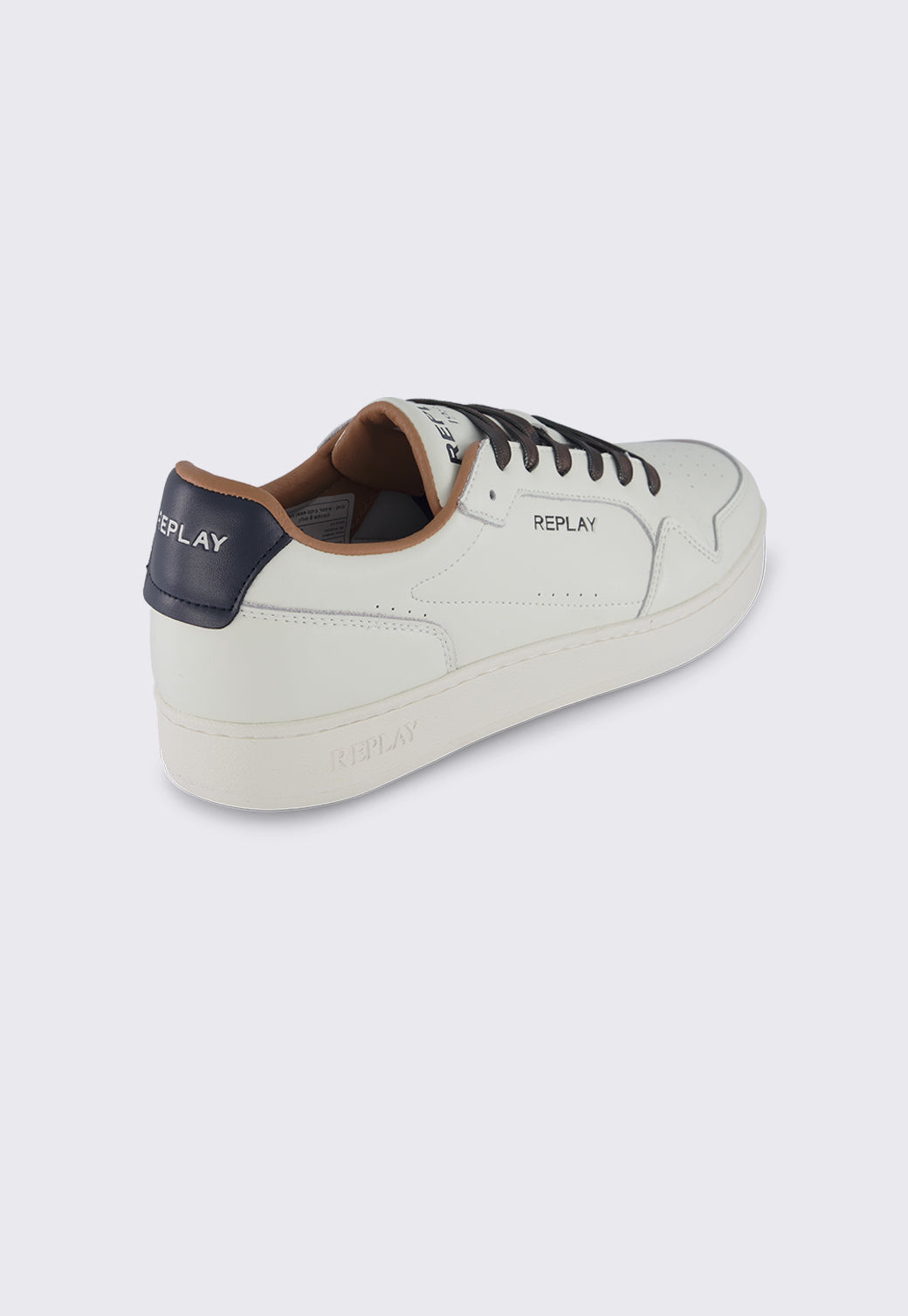 סניקרס SMASH CHOICE בגוון לבן וכחול לגברים