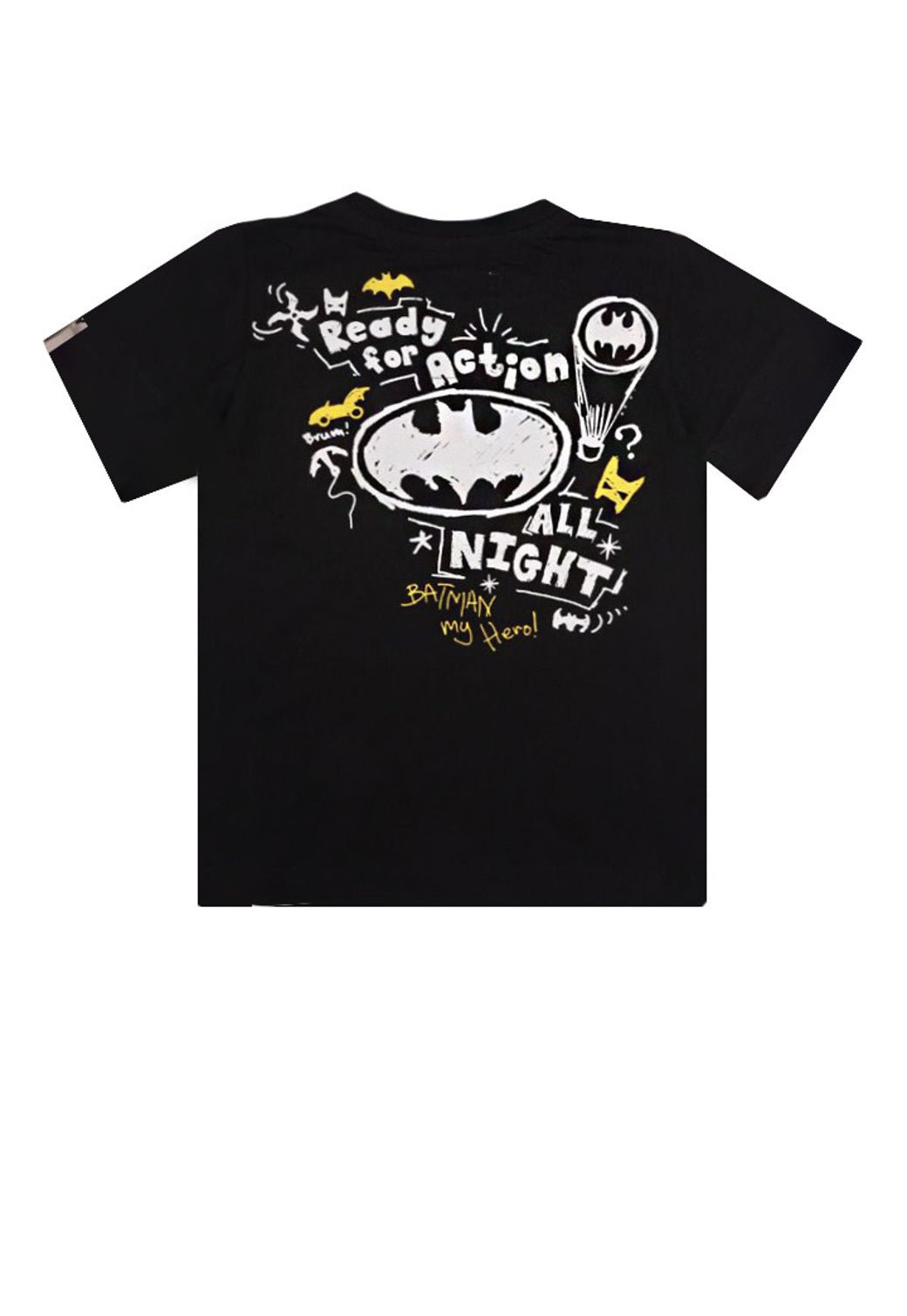 טי שירט קצרה באטמן | ילדים BLACK / 8A